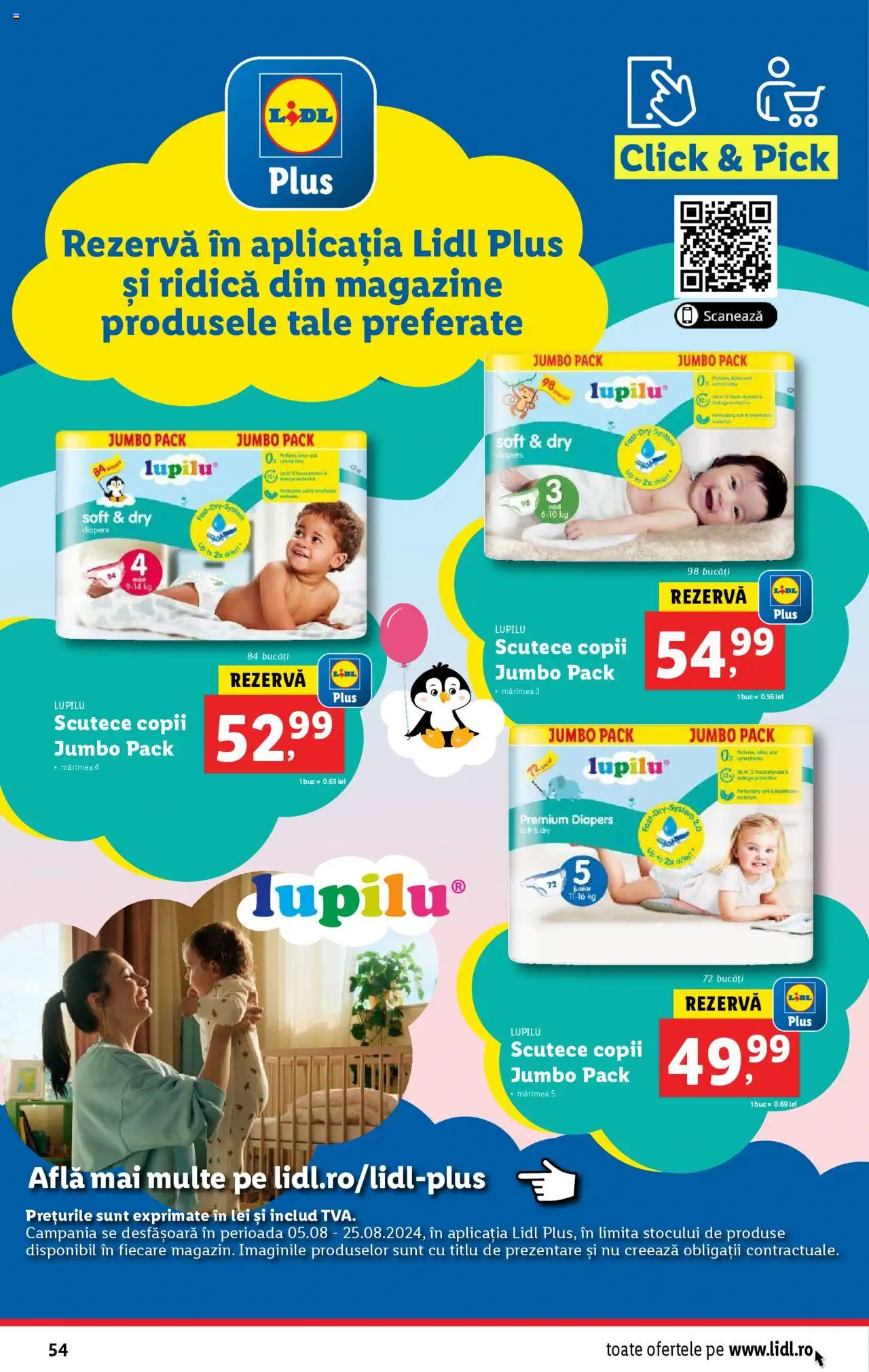 Catalog LIDL 5 - 11 August 2024 | Pagina 54