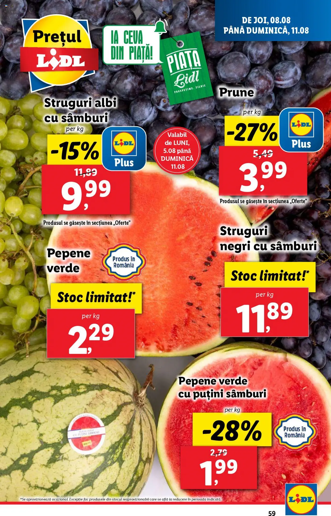 Catalog LIDL 5 - 11 August 2024 | Pagina 59