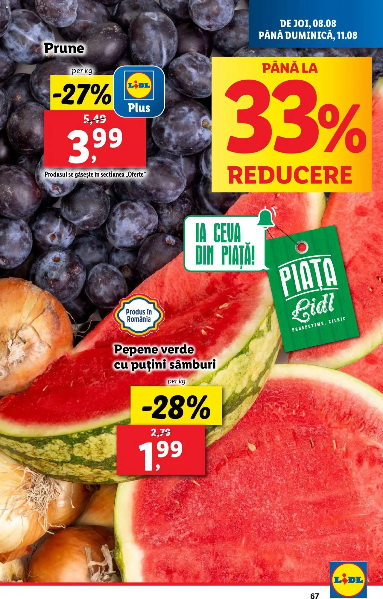 Catalog LIDL 5 - 11 August 2024 | Pagina 67