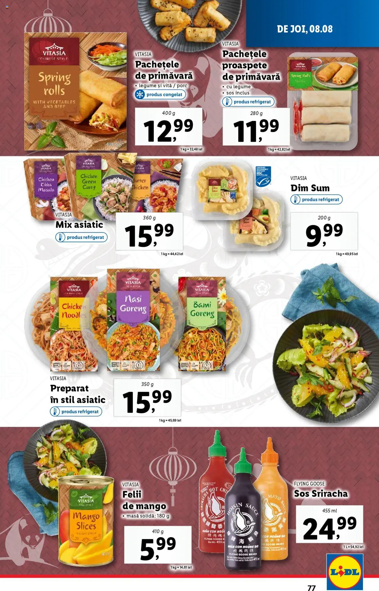 Catalog LIDL 5 - 11 August 2024 | Pagina 77