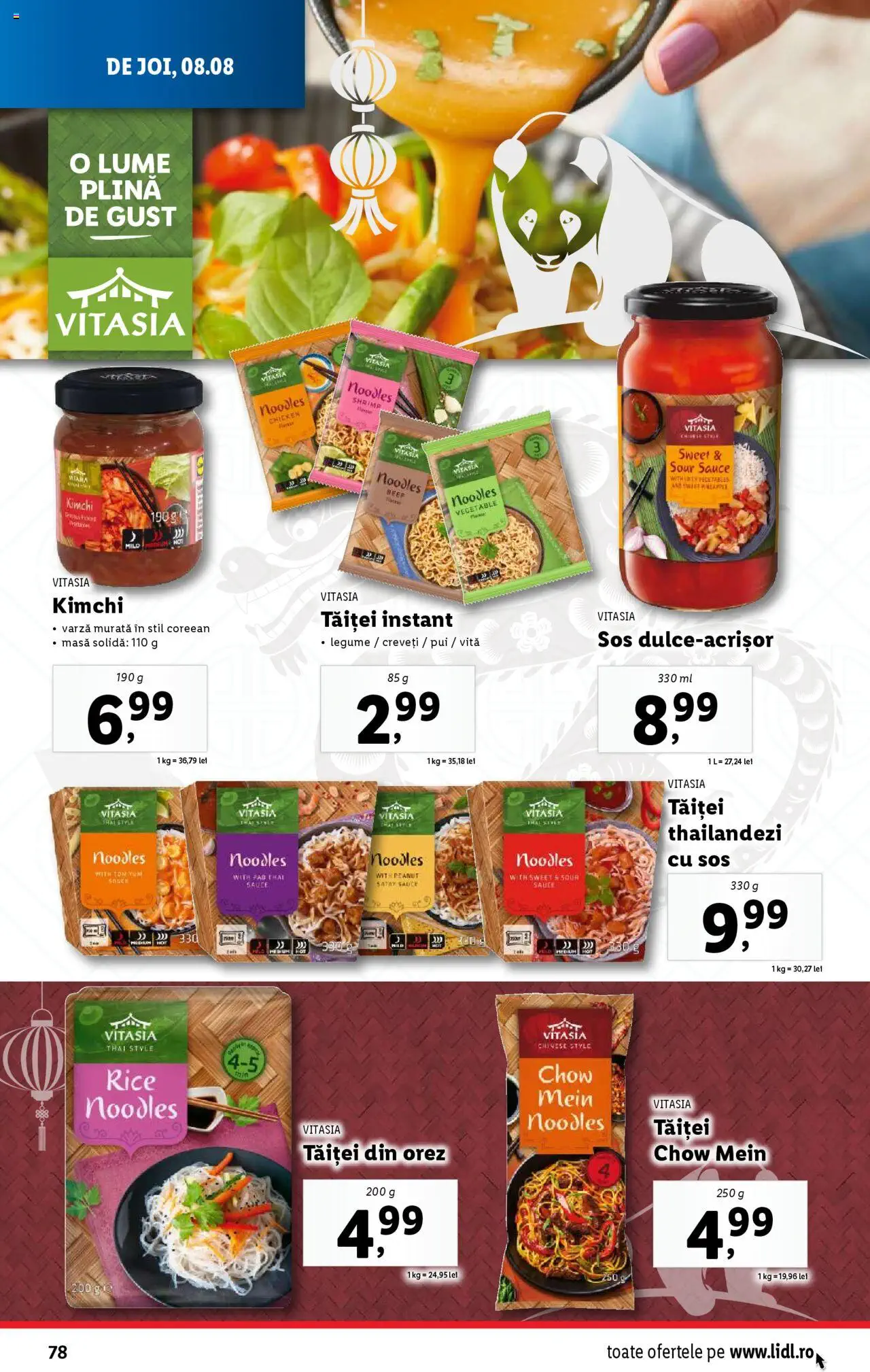 Catalog LIDL 5 - 11 August 2024 | Pagina 78