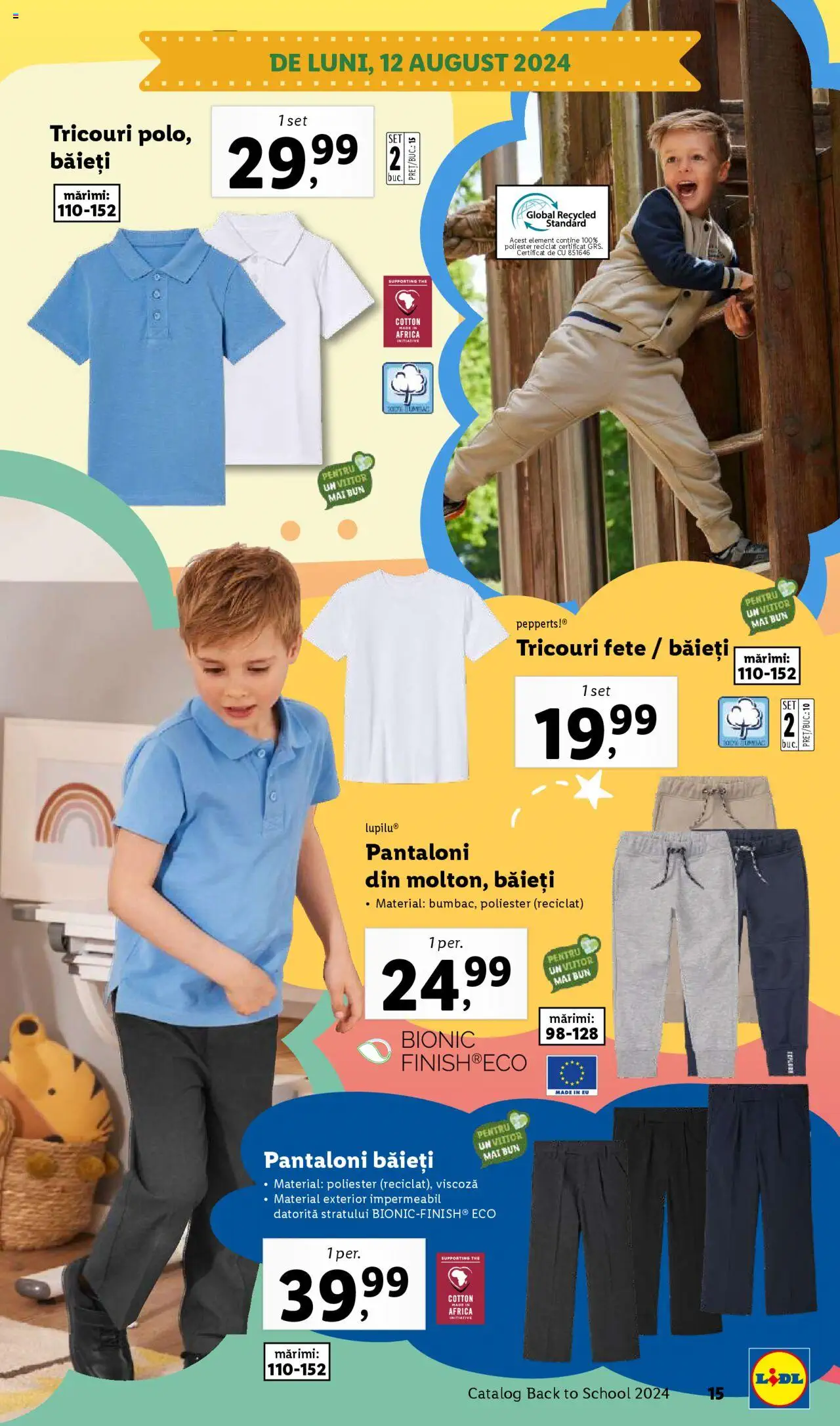 Catalog LIDL 12 August - 1 Septembrie 2024 | Pagina 15