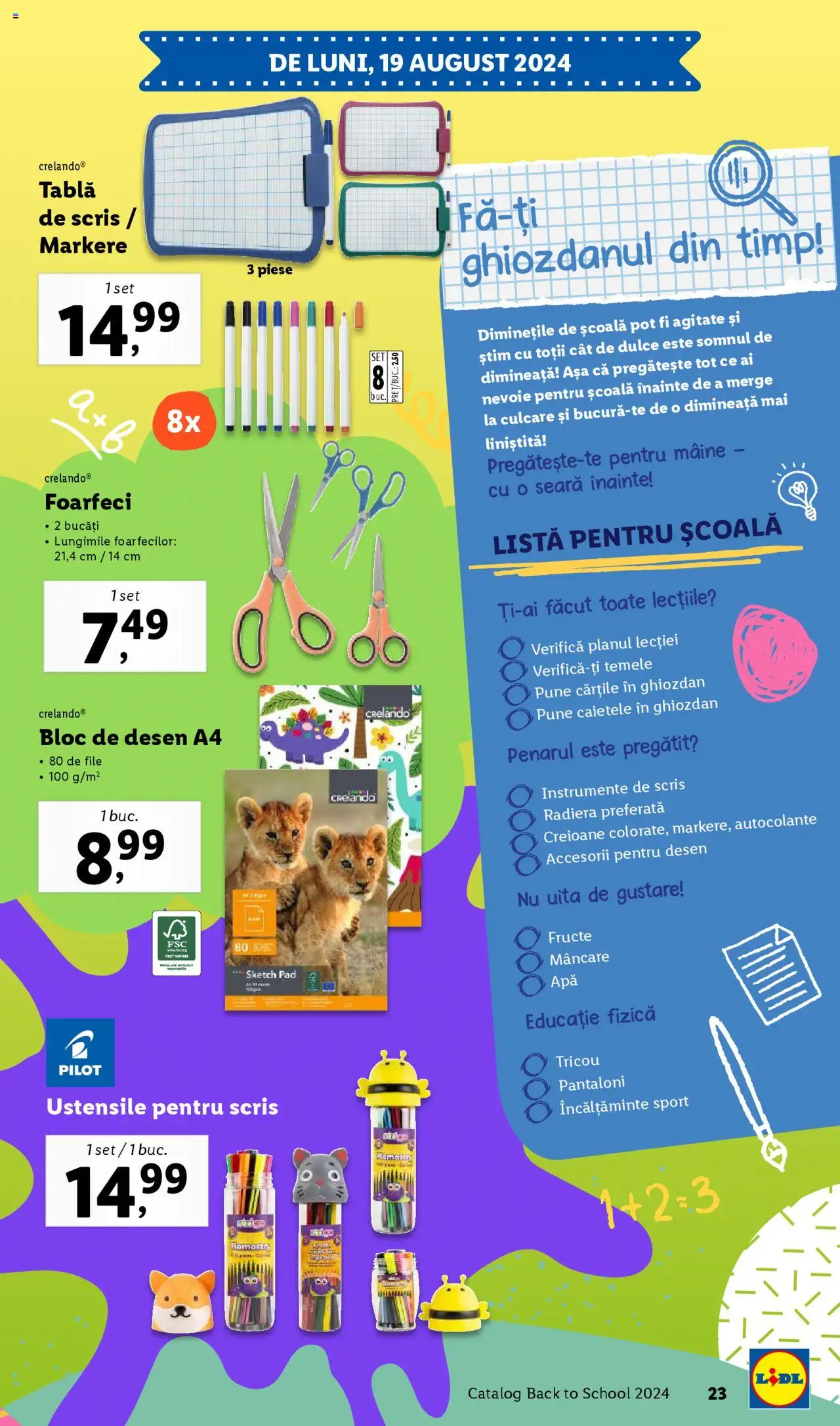 Catalog LIDL 12 August - 1 Septembrie 2024 | Pagina 23