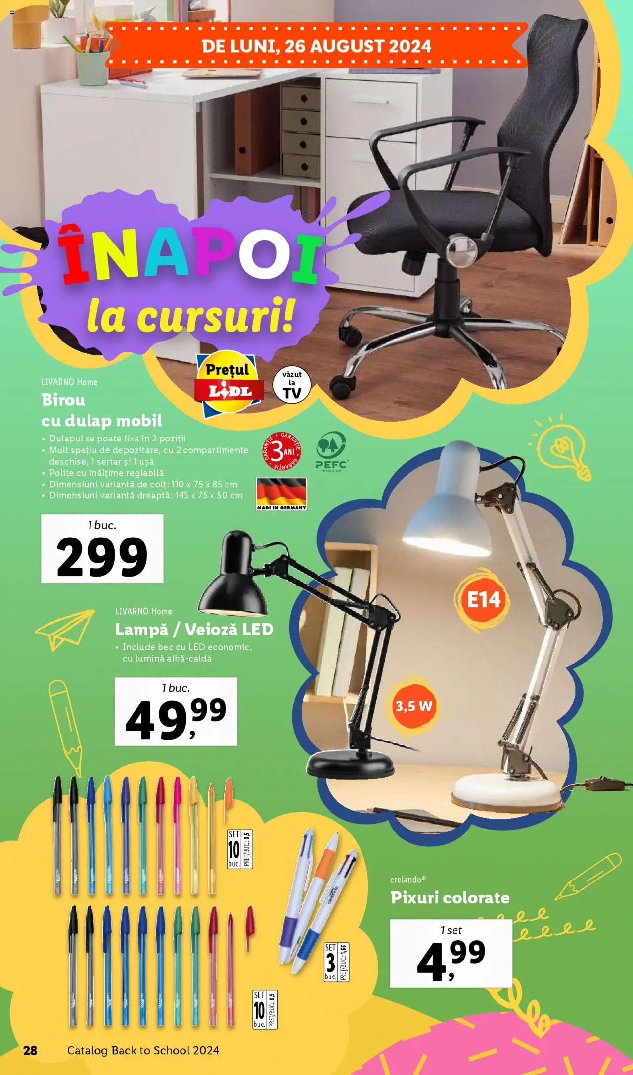 Catalog LIDL 12 August - 1 Septembrie 2024 | Pagina 28