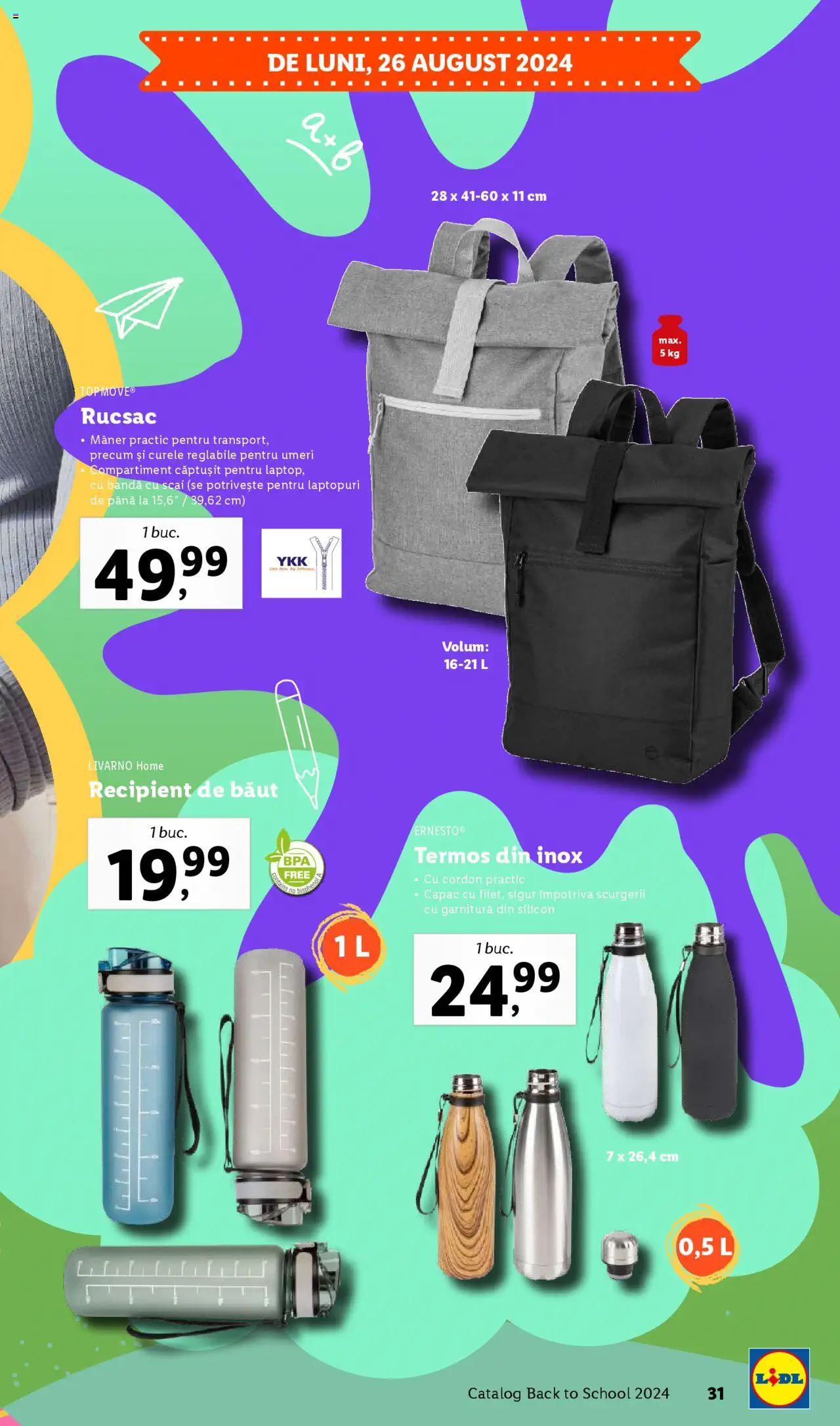 Catalog LIDL 12 August - 1 Septembrie 2024 | Pagina 31