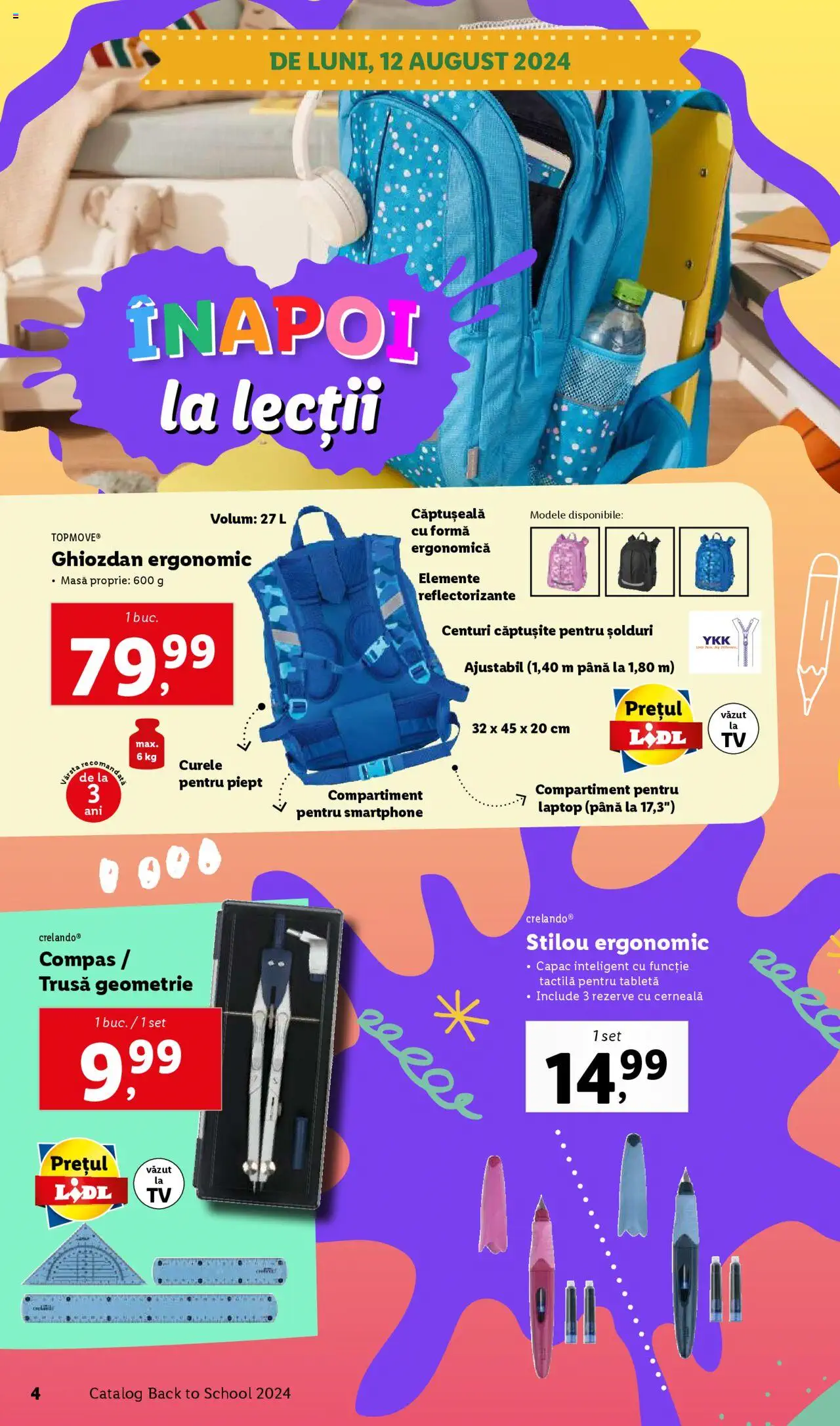 Catalog LIDL 12 August - 1 Septembrie 2024 | Pagina 4