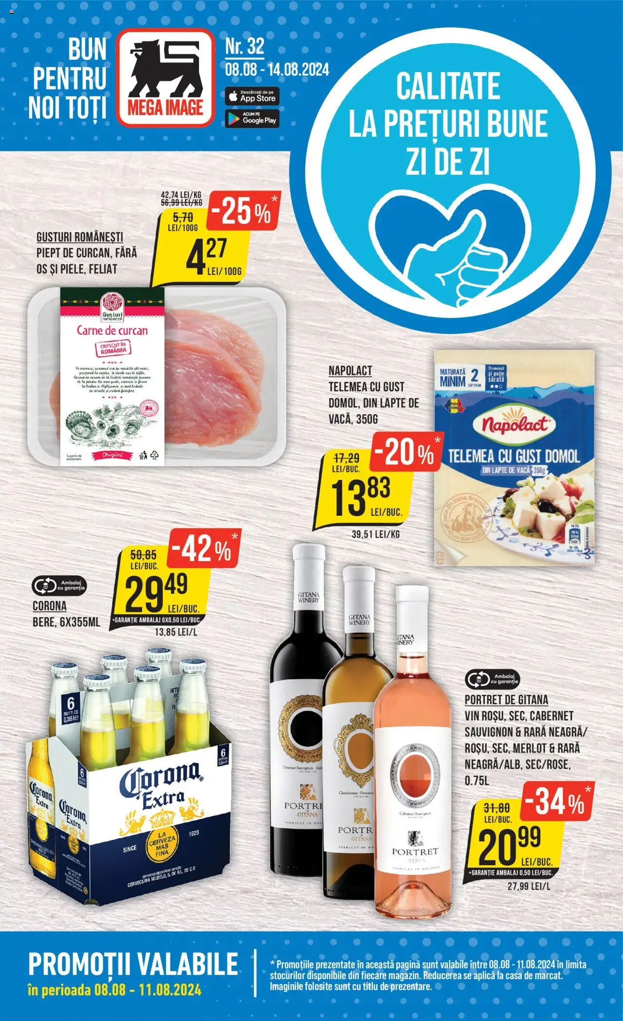 Catalog Mega Image 8 - 14 August 2024 | Pagina 1