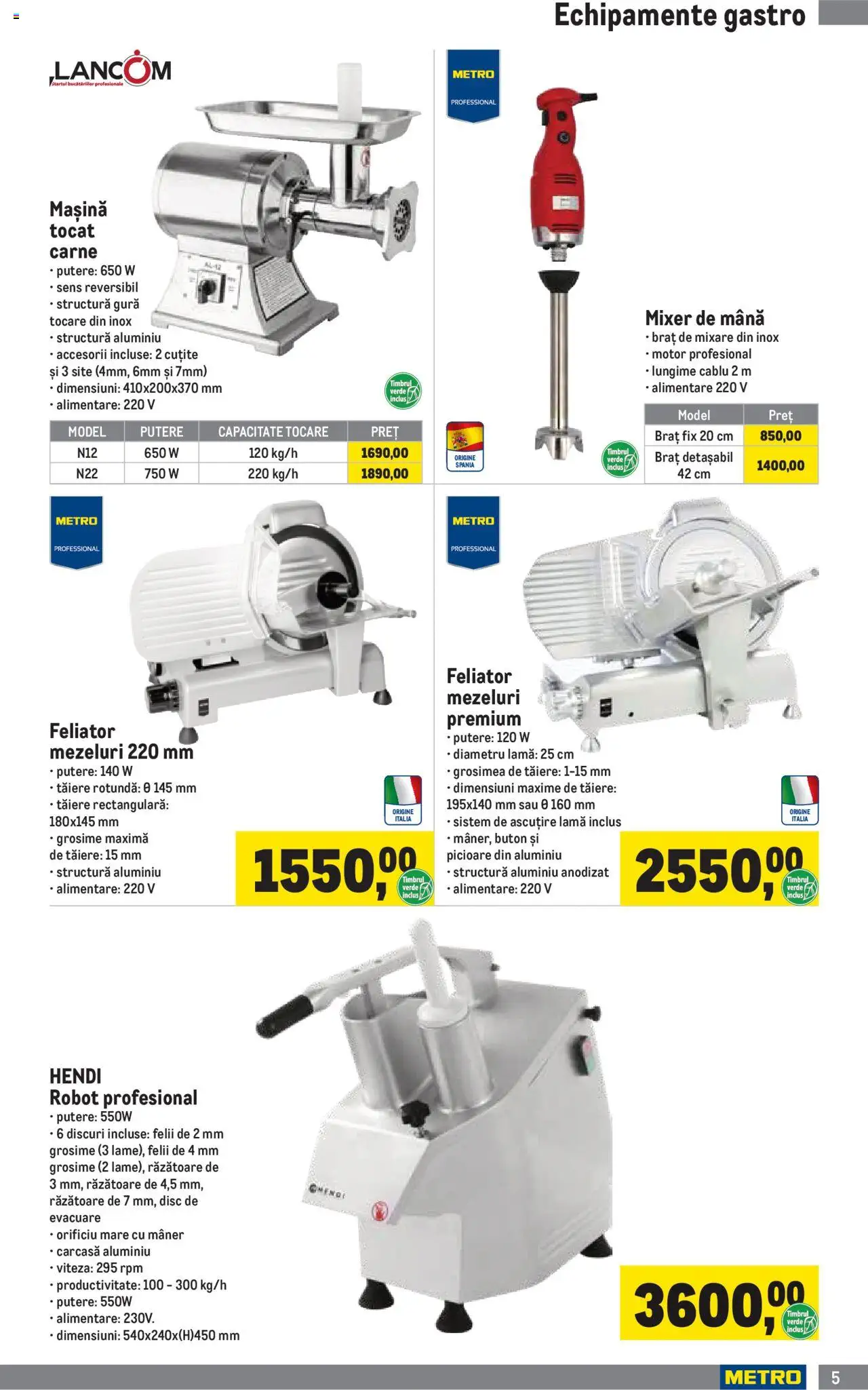Catalog METRO 23 Iulie - 30 Septembrie 2024 | Pagina 5