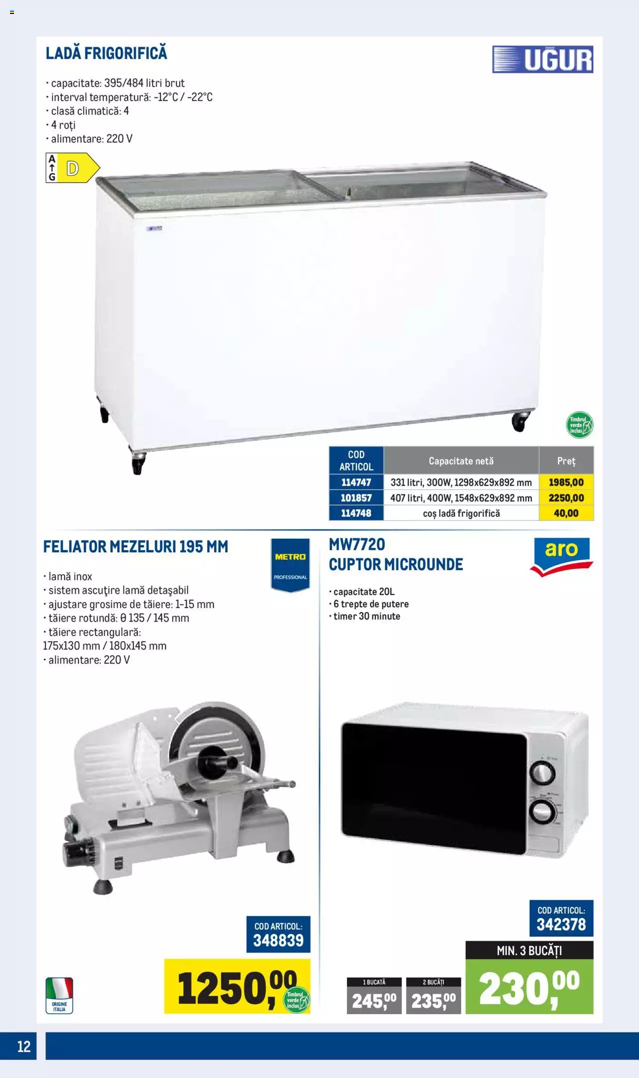 Catalog METRO 1 Iulie - 30 Septembrie 2024 | Pagina 12
