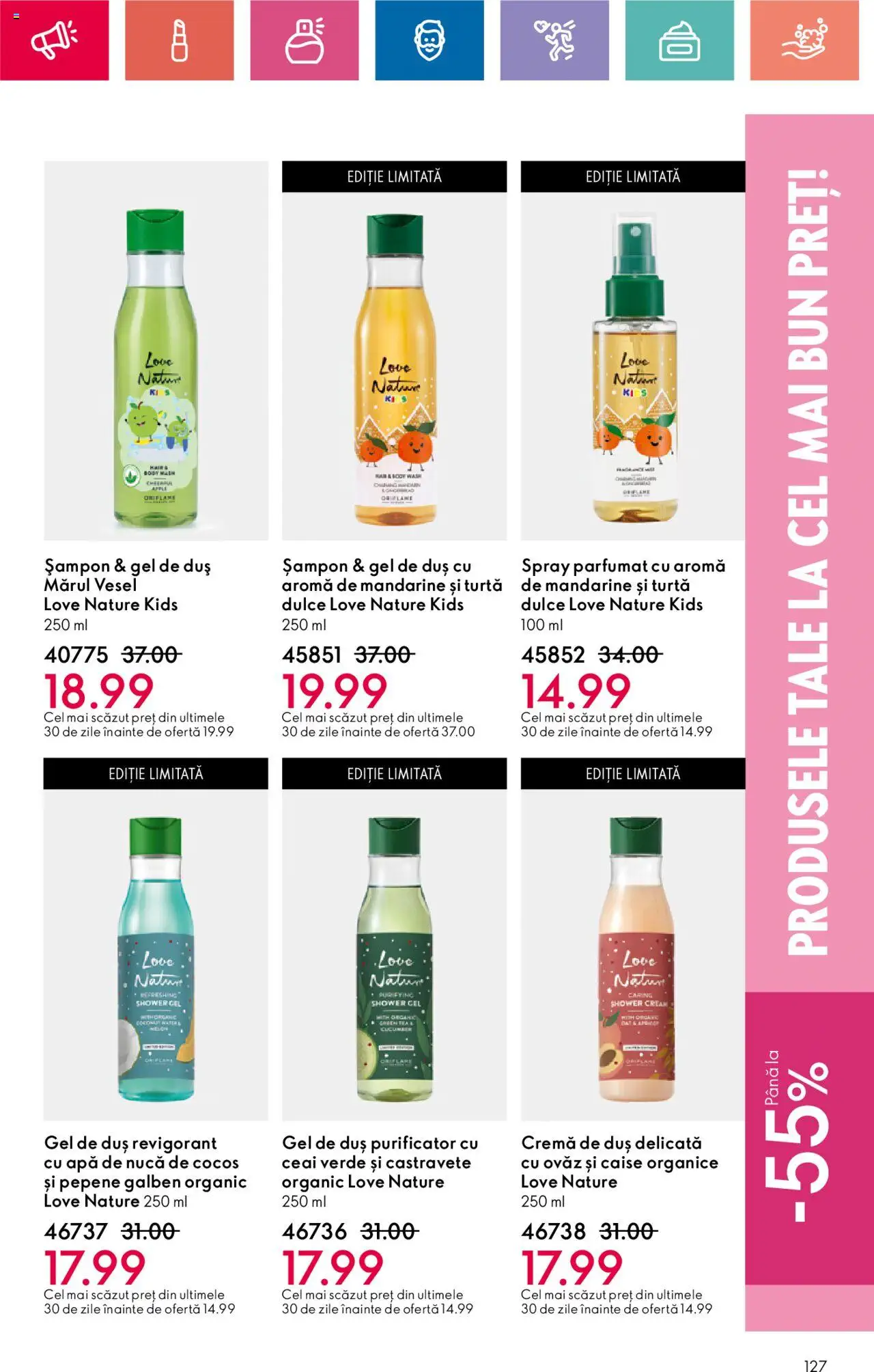Catalog Oriflame 30 Iulie - 19 August 2024 | Pagina 127