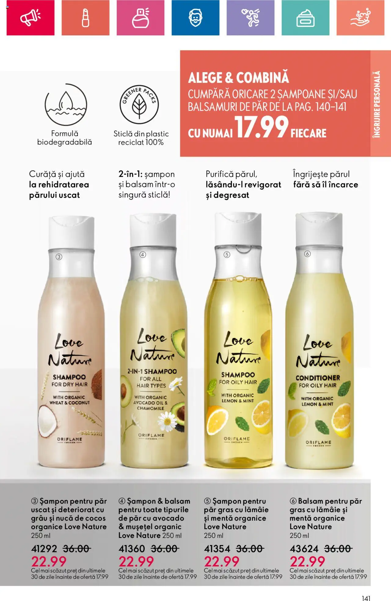 Catalog Oriflame 30 Iulie - 19 August 2024 | Pagina 141