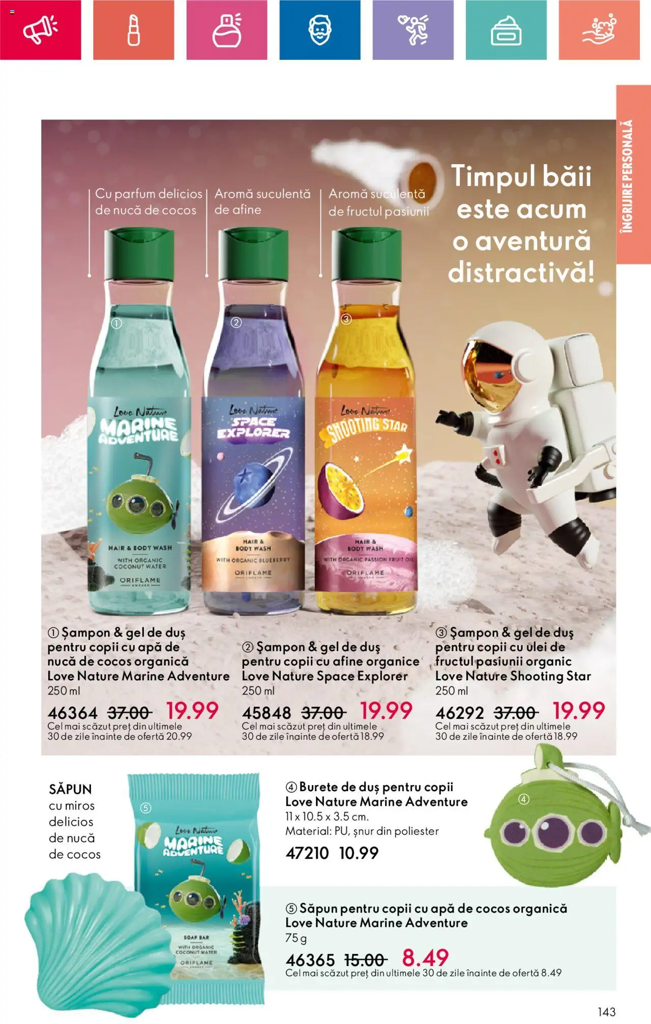 Catalog Oriflame 30 Iulie - 19 August 2024 | Pagina 143