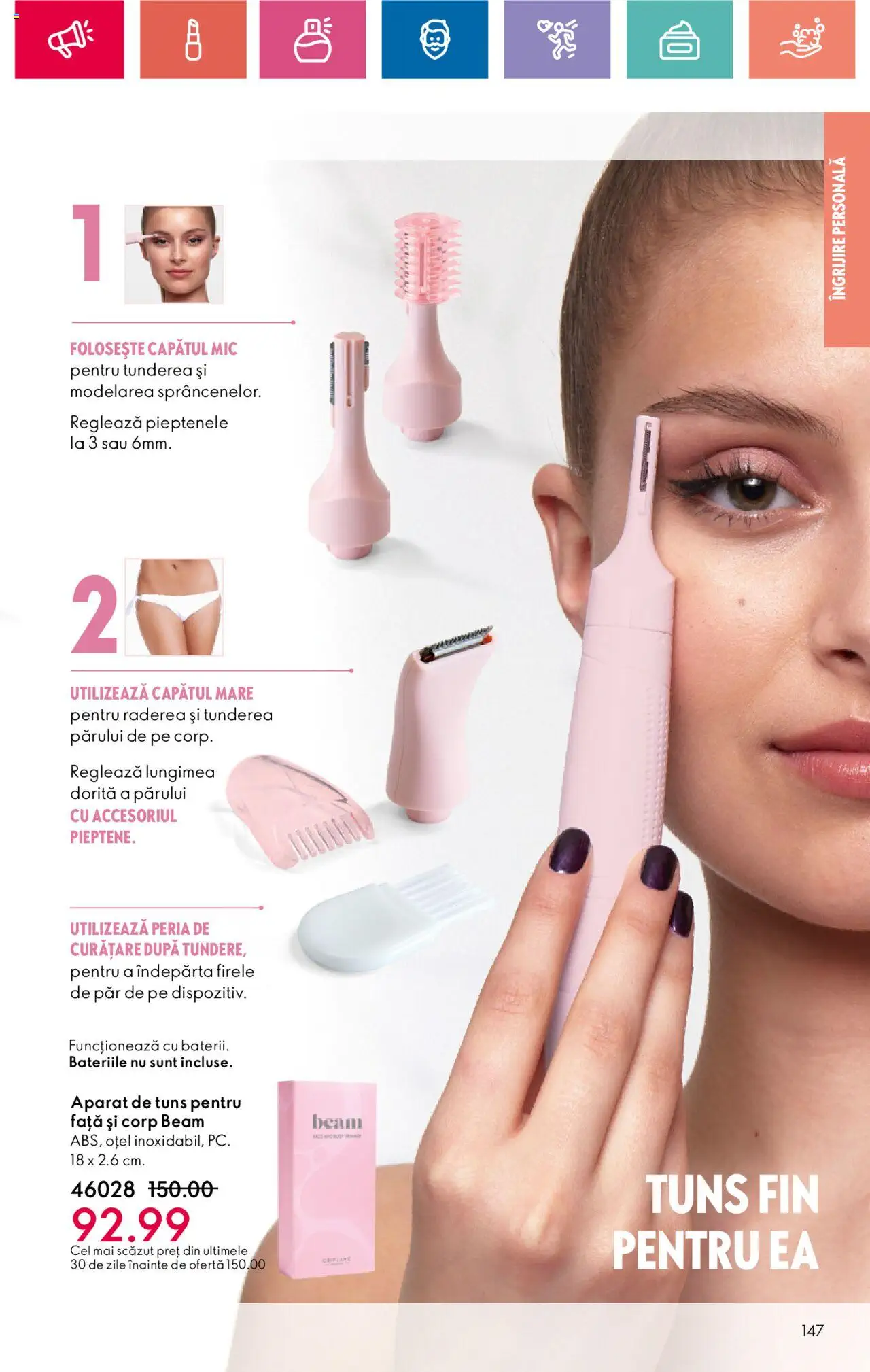 Catalog Oriflame 30 Iulie - 19 August 2024 | Pagina 147