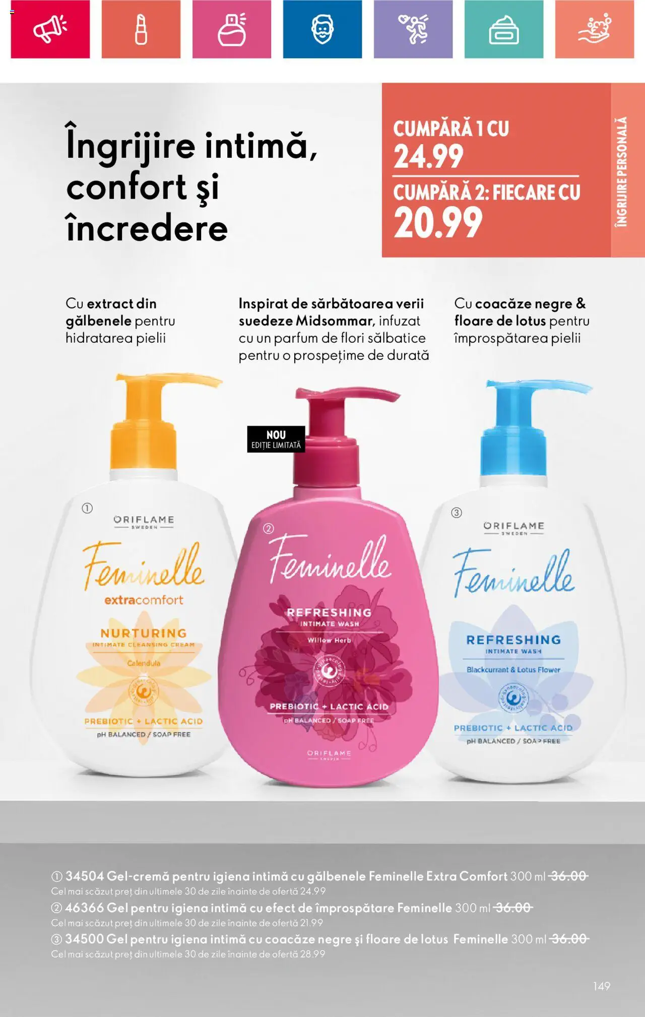 Catalog Oriflame 30 Iulie - 19 August 2024 | Pagina 149