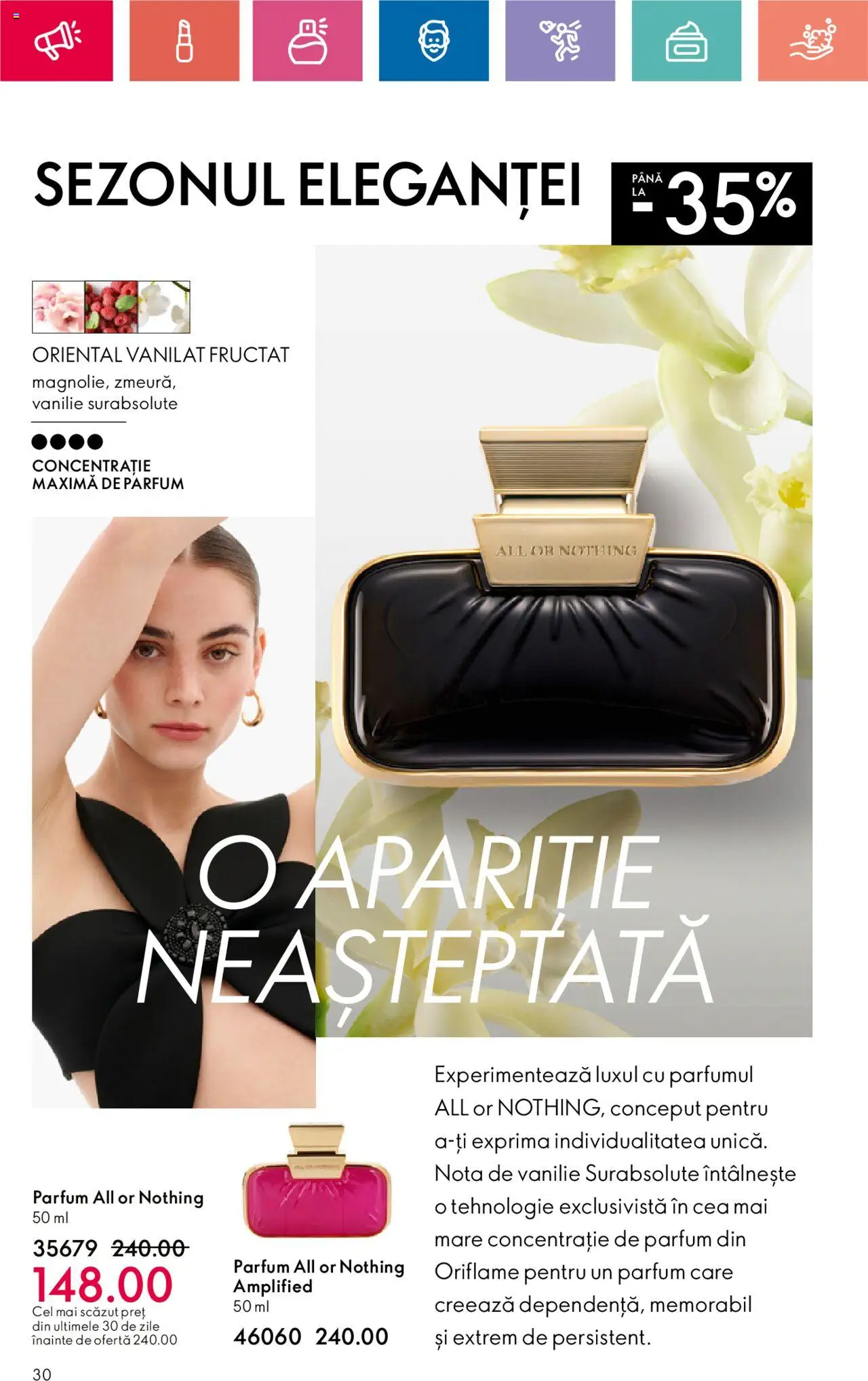 Catalog Oriflame 30 Iulie - 19 August 2024 | Pagina 30