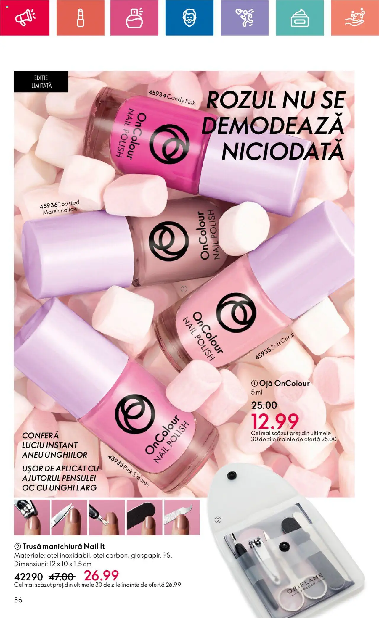 Catalog Oriflame 30 Iulie - 19 August 2024 | Pagina 56