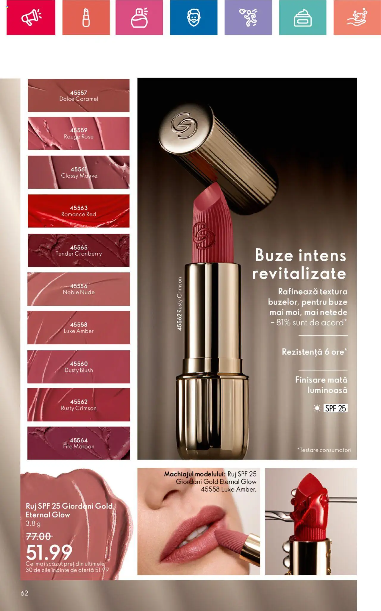 Catalog Oriflame 30 Iulie - 19 August 2024 | Pagina 62