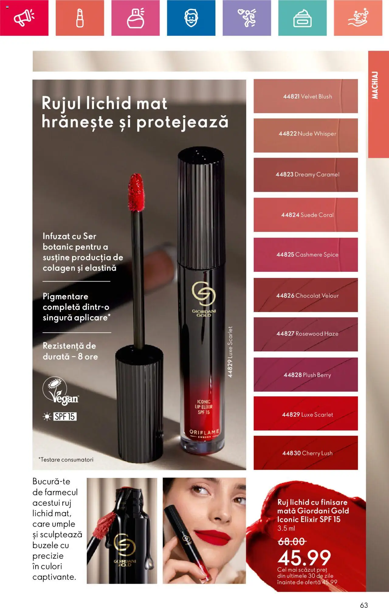 Catalog Oriflame 30 Iulie - 19 August 2024 | Pagina 63