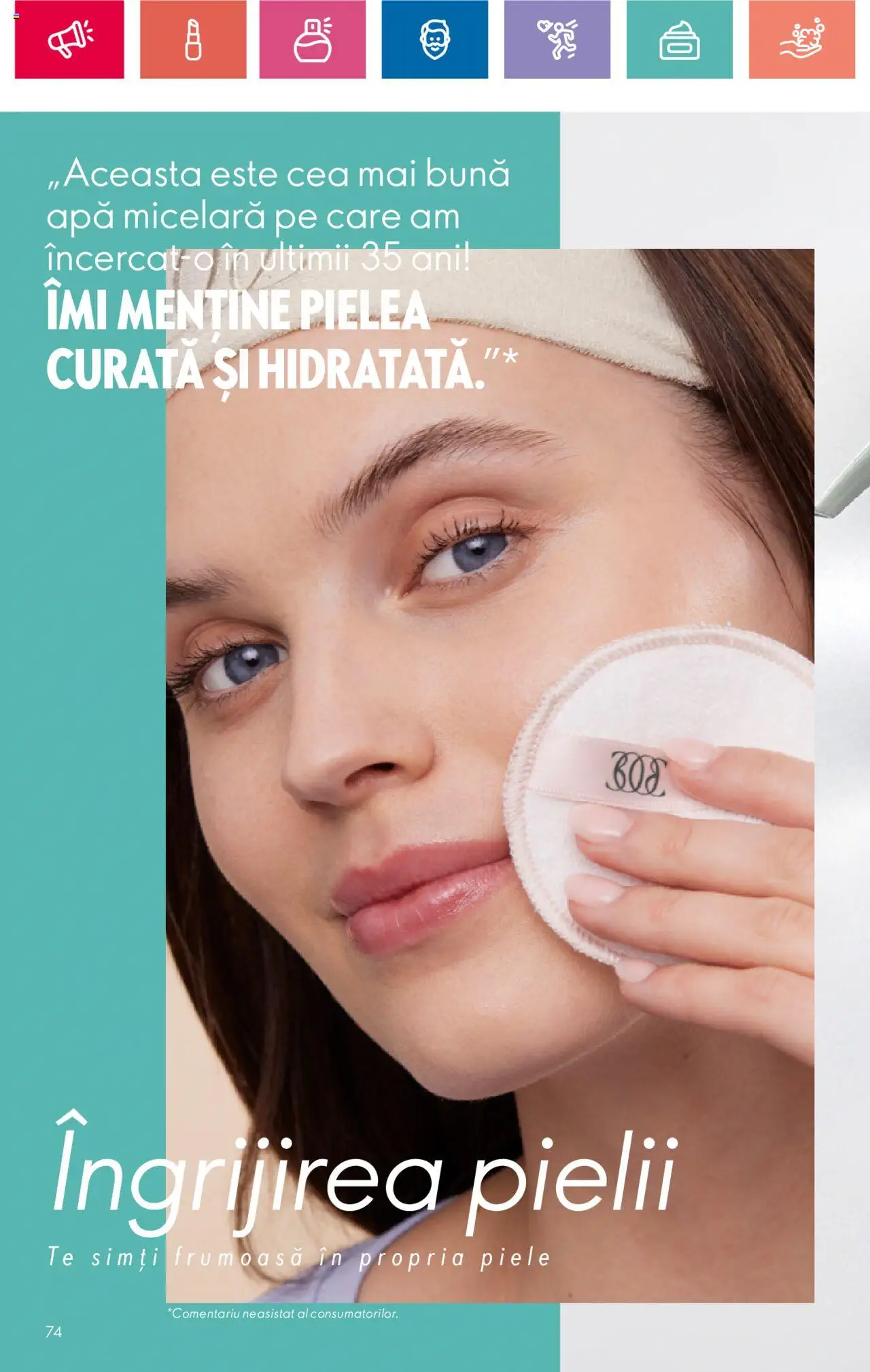 Catalog Oriflame 30 Iulie - 19 August 2024 | Pagina 74