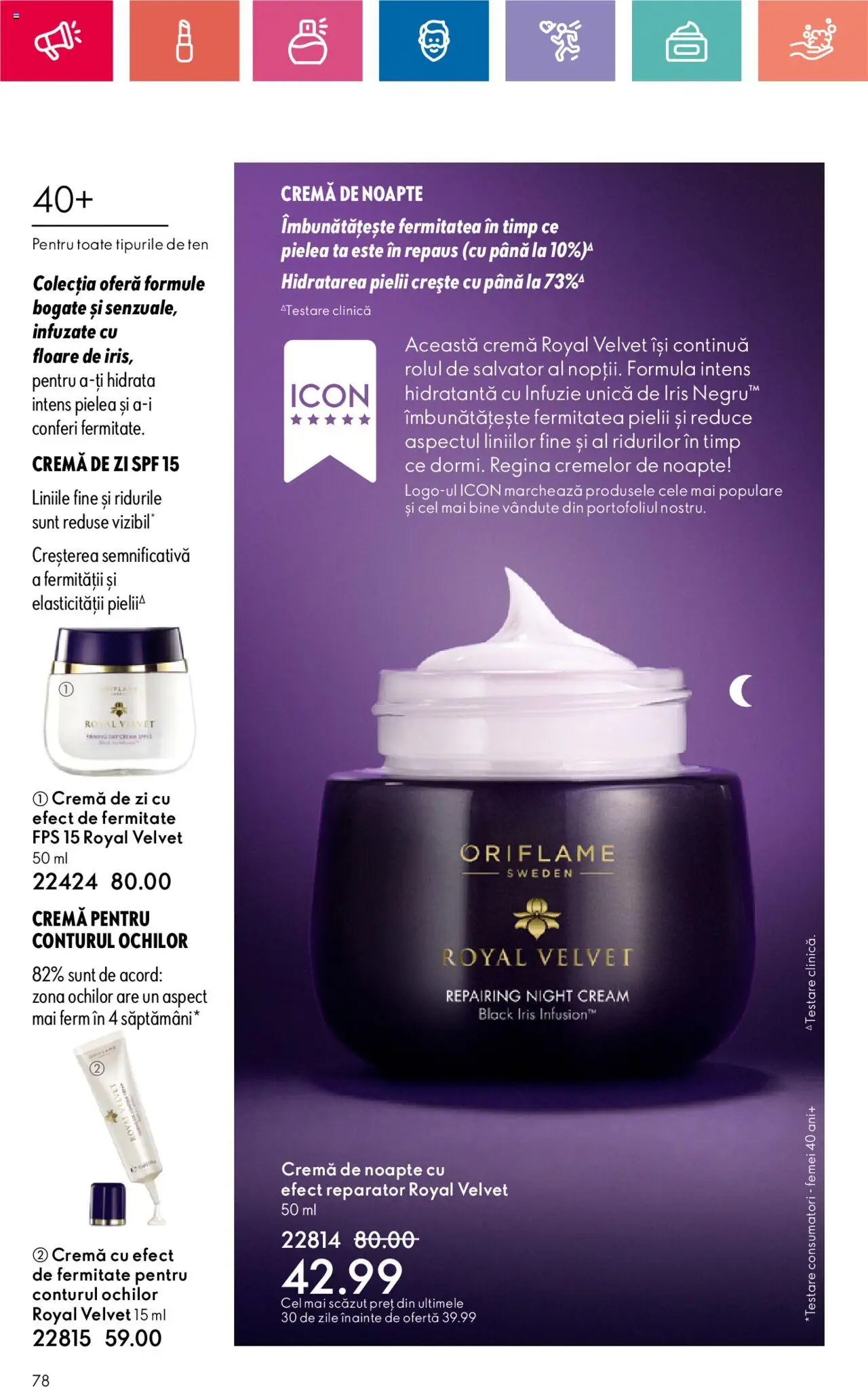 Catalog Oriflame 30 Iulie - 19 August 2024 | Pagina 78