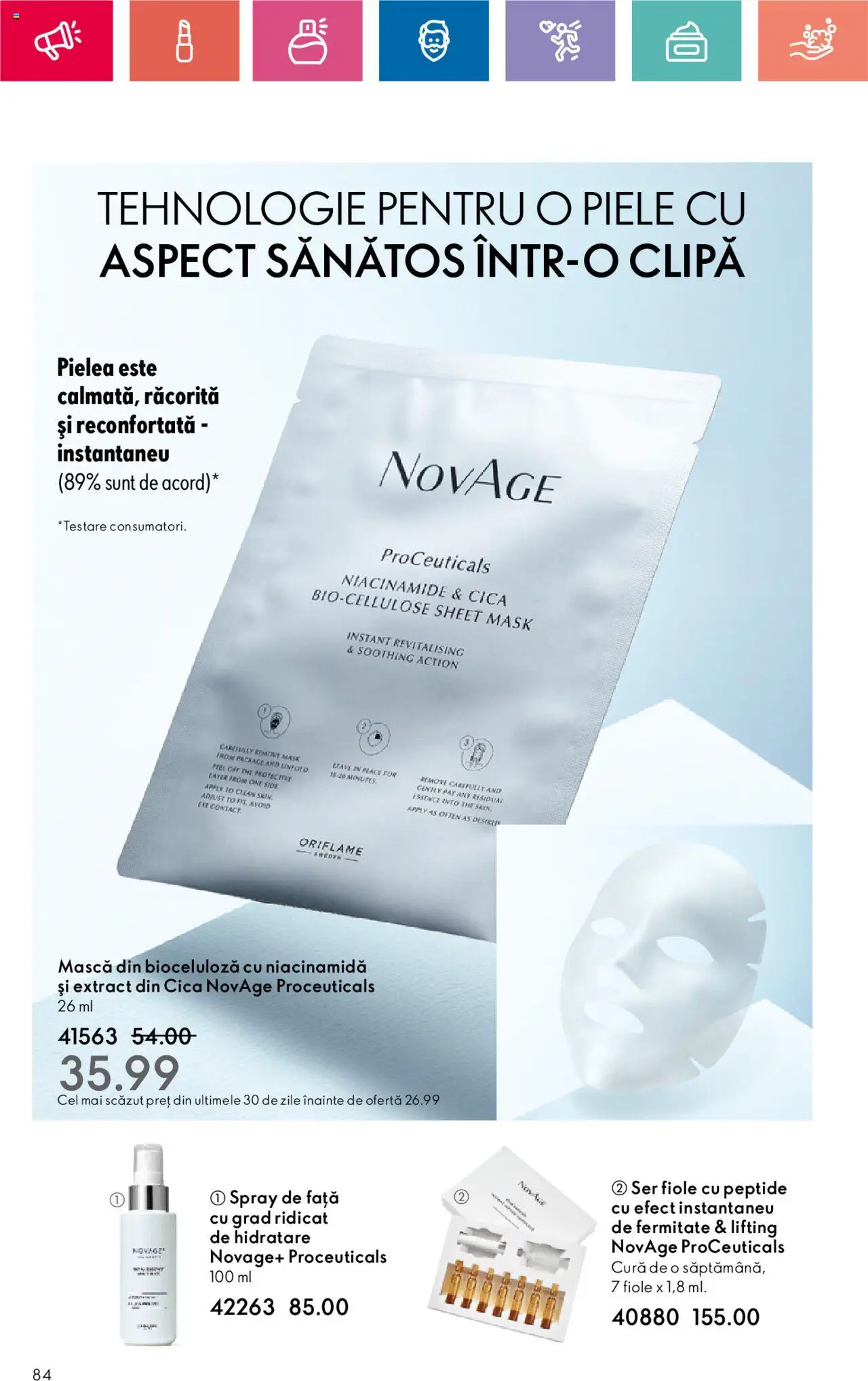 Catalog Oriflame 30 Iulie - 19 August 2024 | Pagina 84