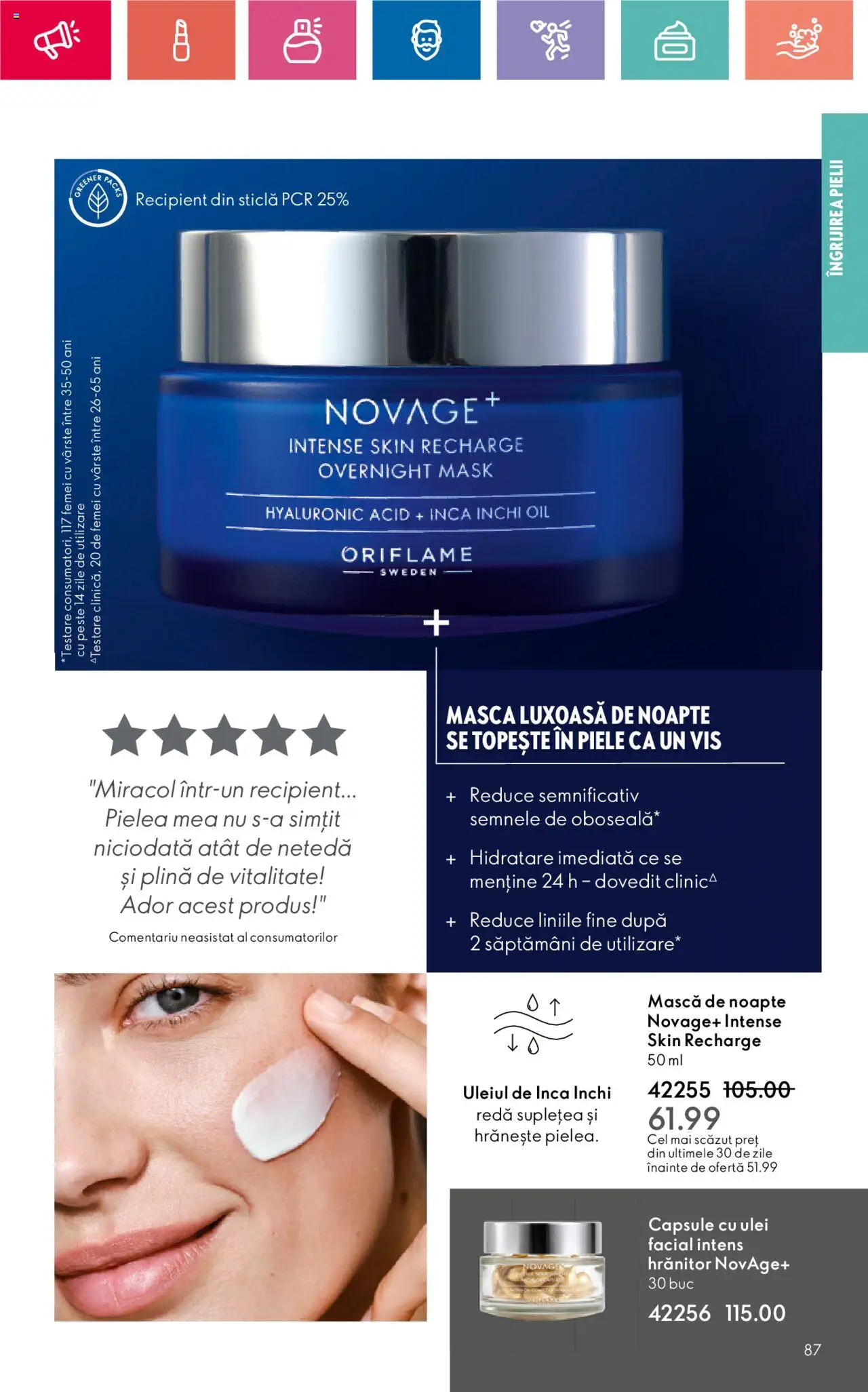 Catalog Oriflame 30 Iulie - 19 August 2024 | Pagina 87