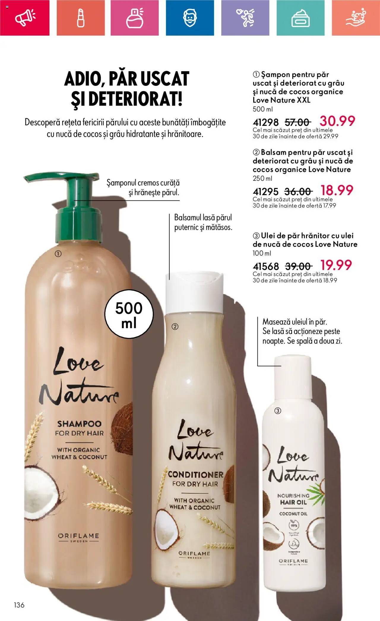 Catalog Oriflame 20 August - 9 Septembrie 2024 | Pagina 136