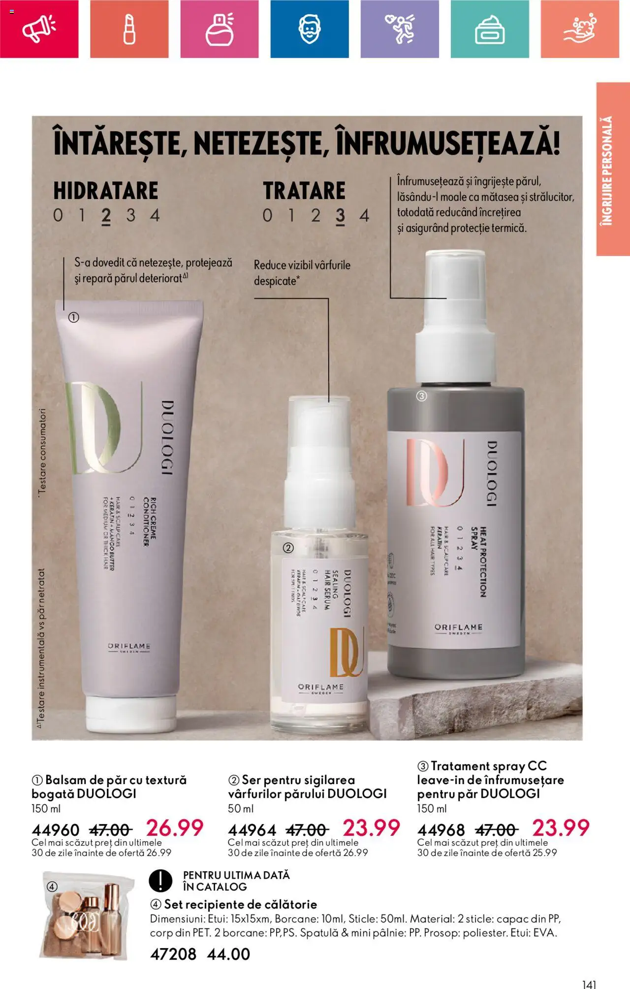Catalog Oriflame 20 August - 9 Septembrie 2024 | Pagina 141