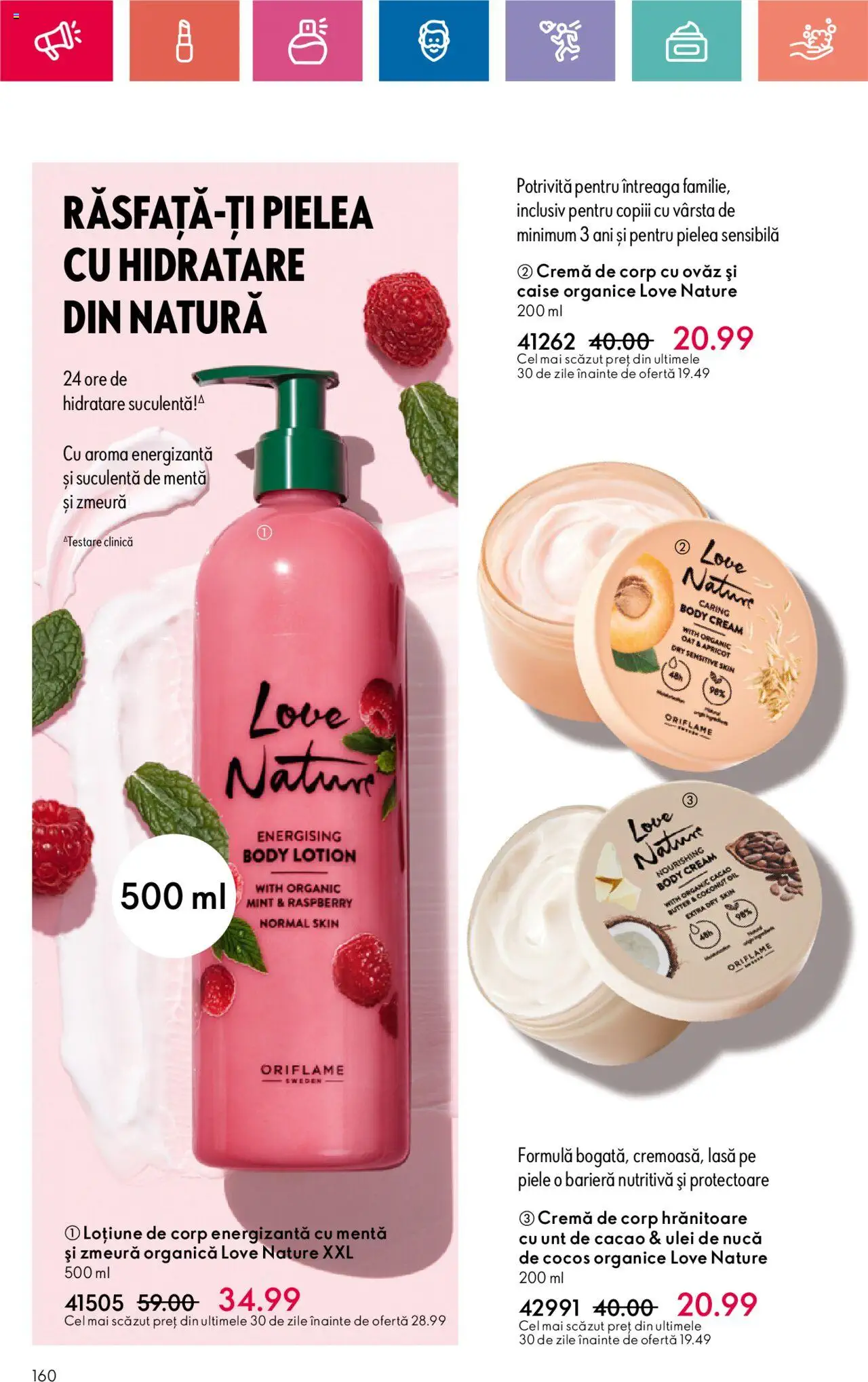 Catalog Oriflame 20 August - 9 Septembrie 2024 | Pagina 160
