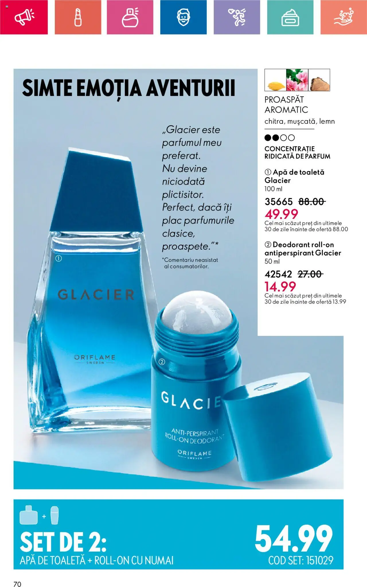 Catalog Oriflame 20 August - 9 Septembrie 2024 | Pagina 70