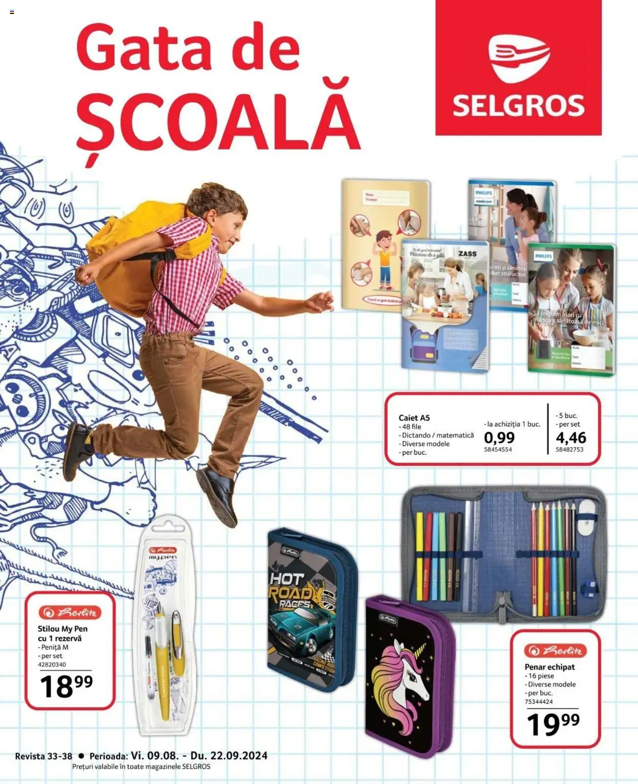Catalog Selgros 9 August - 22 Septembrie 2024 | Pagina 1