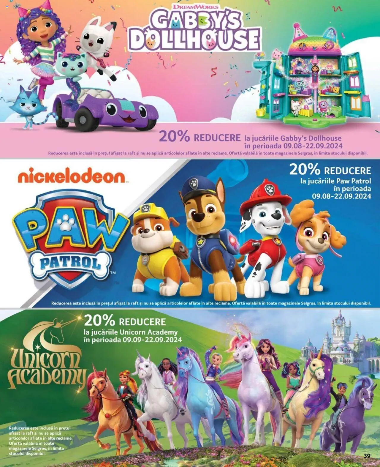Catalog Selgros 9 August - 22 Septembrie 2024 | Pagina 39
