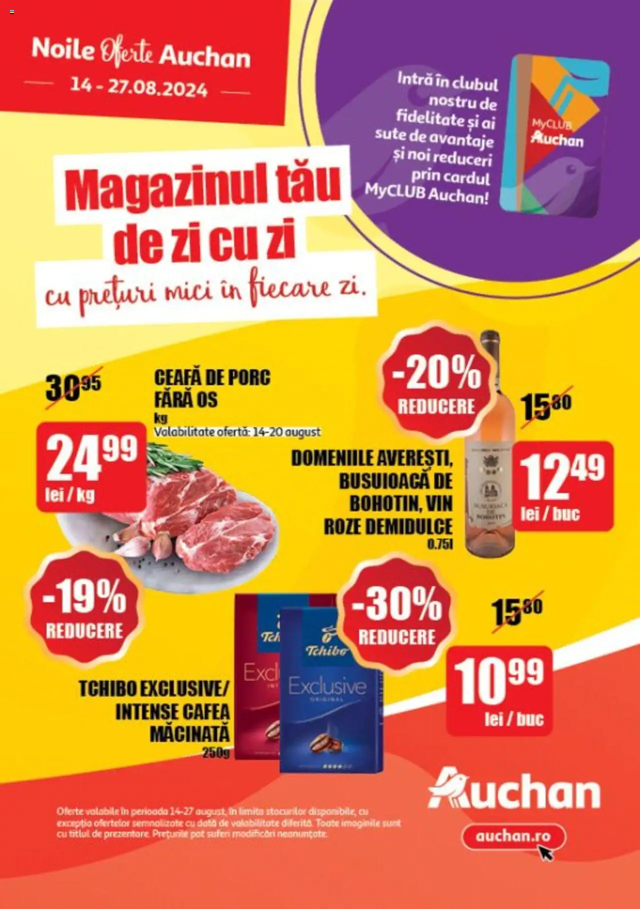Catalog Auchan 14 - 27 August 2024 | Pagina 1