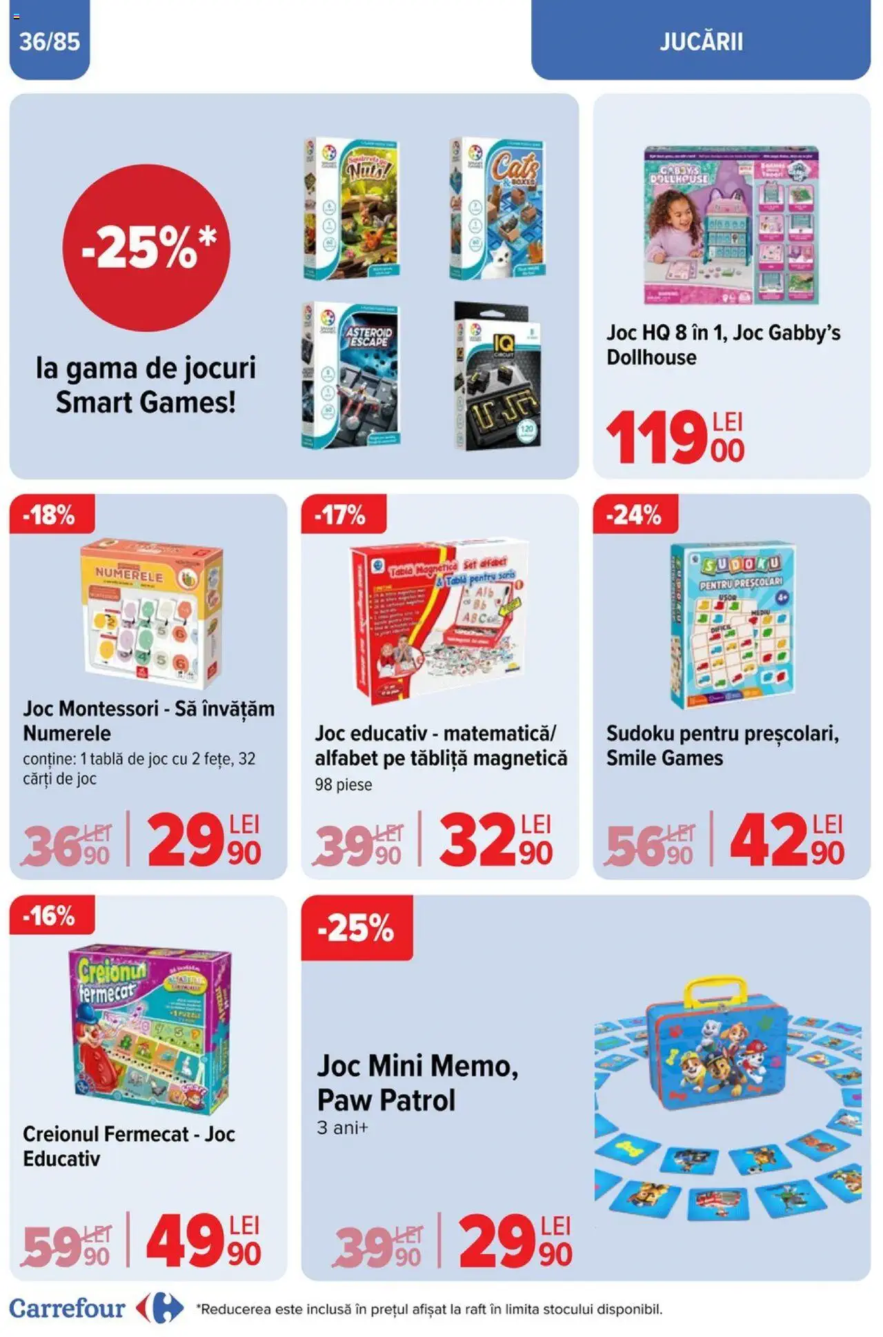 Catalog Carrefour 14 August - 17 Septembrie 2024 | Pagina 36