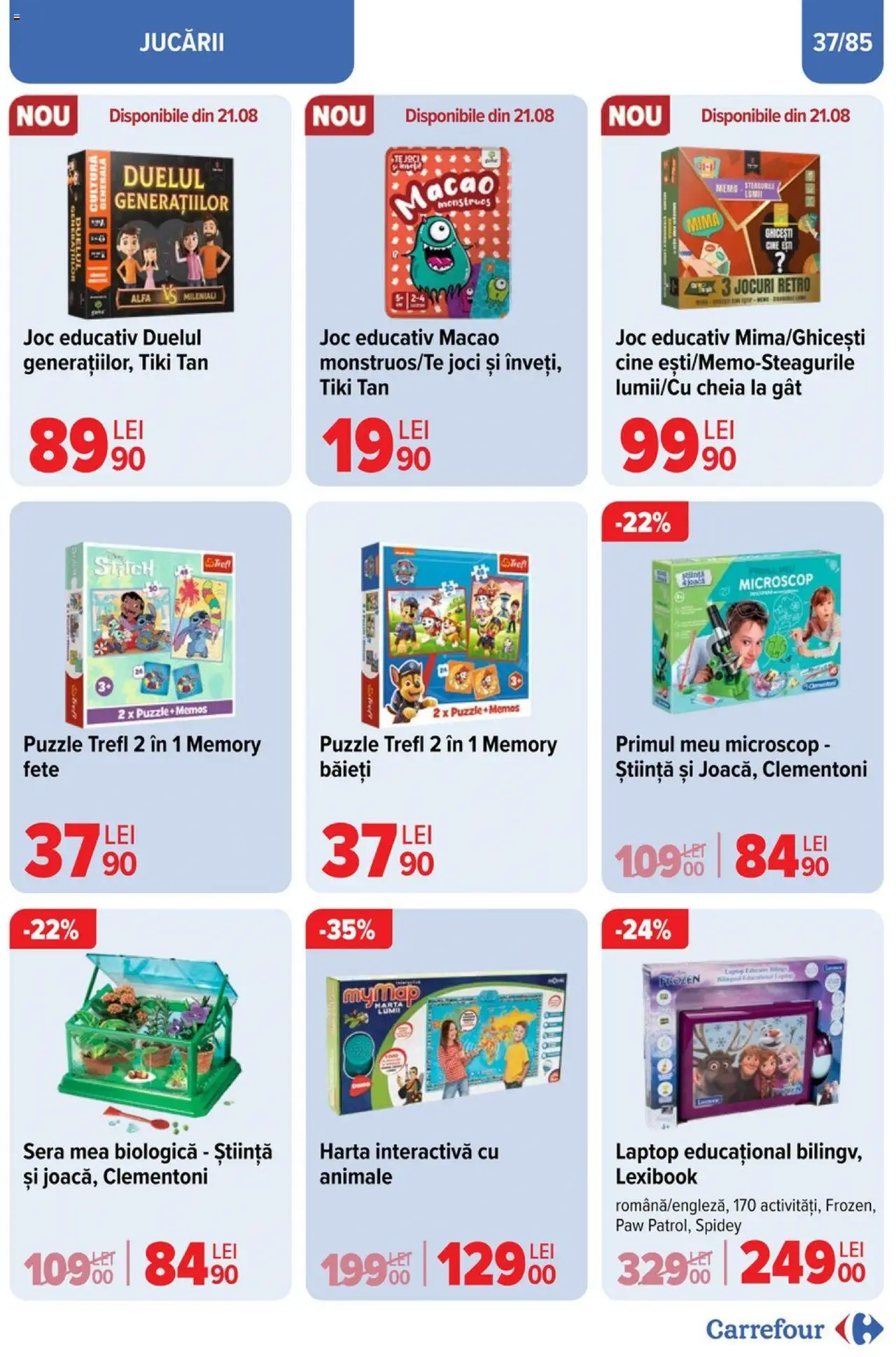 Catalog Carrefour 14 August - 17 Septembrie 2024 | Pagina 37