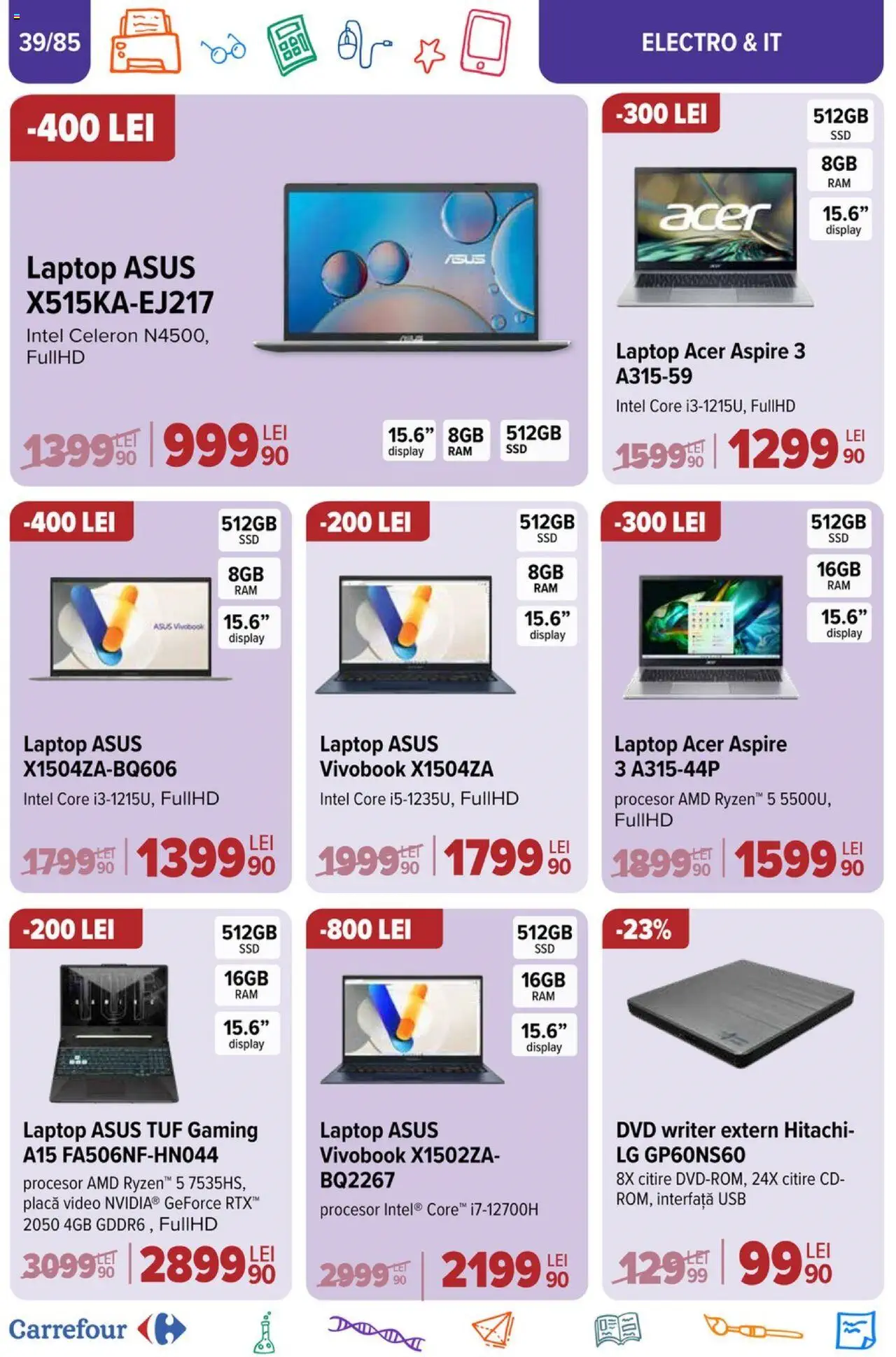 Catalog Carrefour 14 August - 17 Septembrie 2024 | Pagina 39
