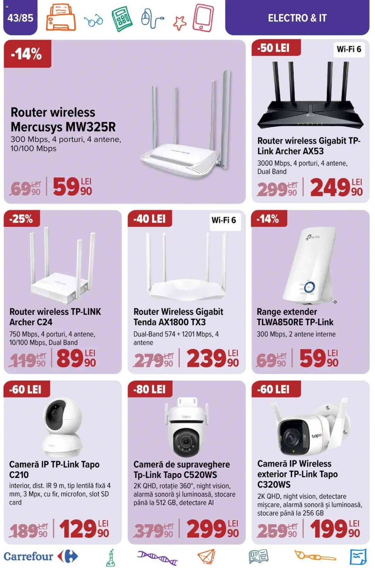 Catalog Carrefour 14 August - 17 Septembrie 2024 | Pagina 43