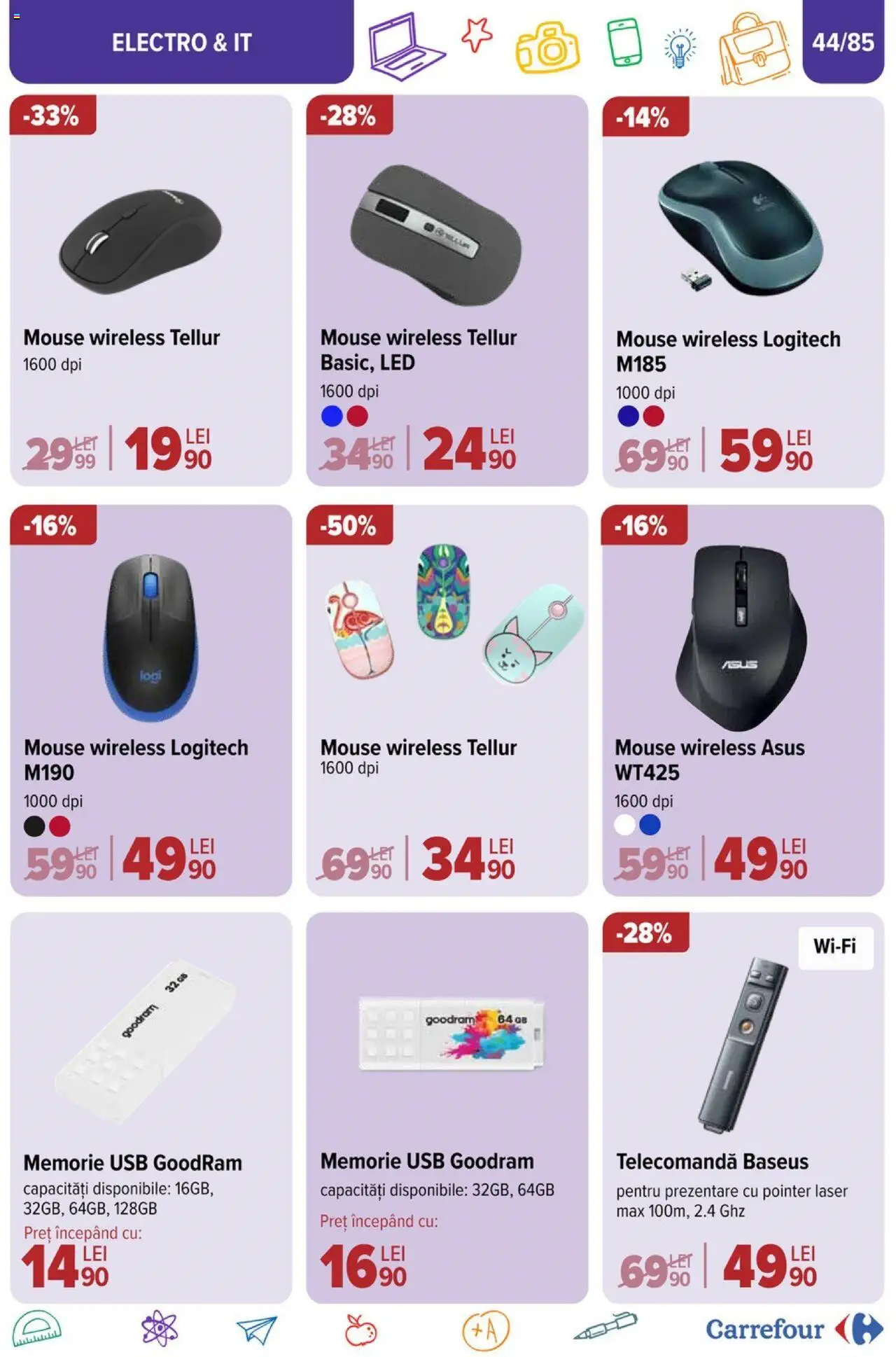 Catalog Carrefour 14 August - 17 Septembrie 2024 | Pagina 44
