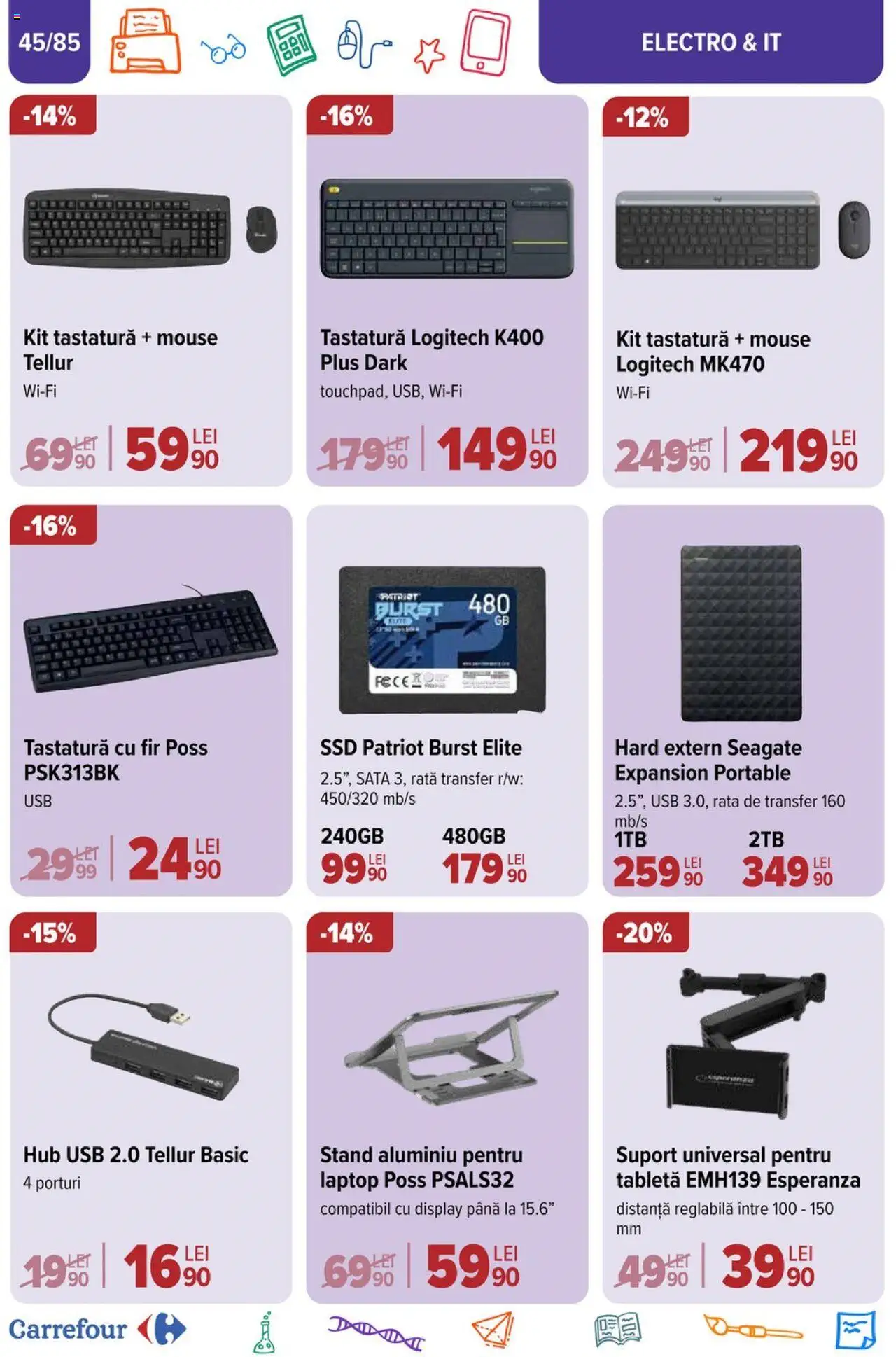 Catalog Carrefour 14 August - 17 Septembrie 2024 | Pagina 45