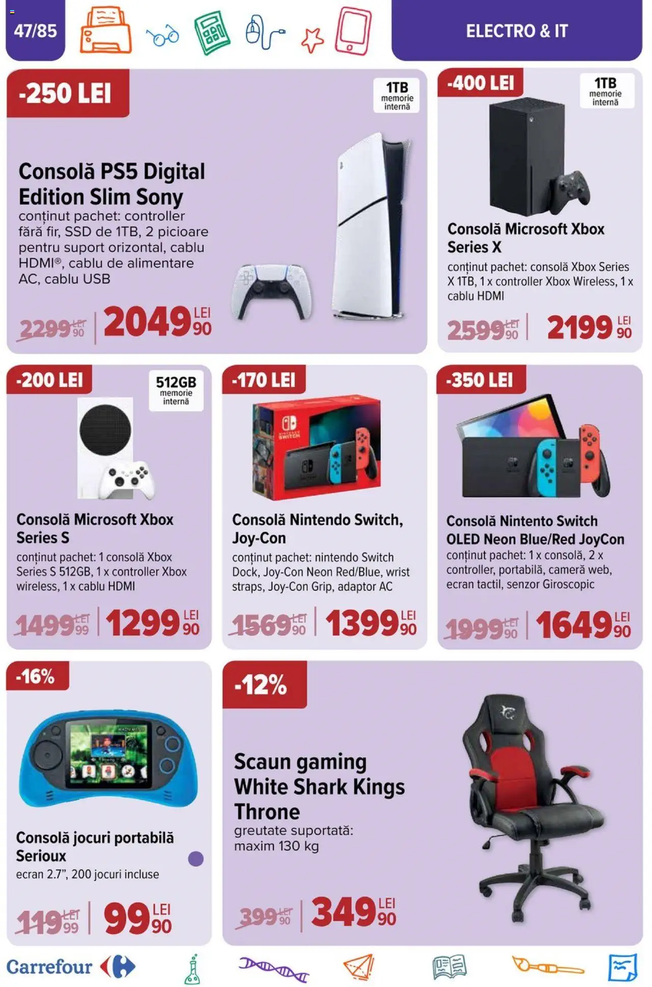 Catalog Carrefour 14 August - 17 Septembrie 2024 | Pagina 47