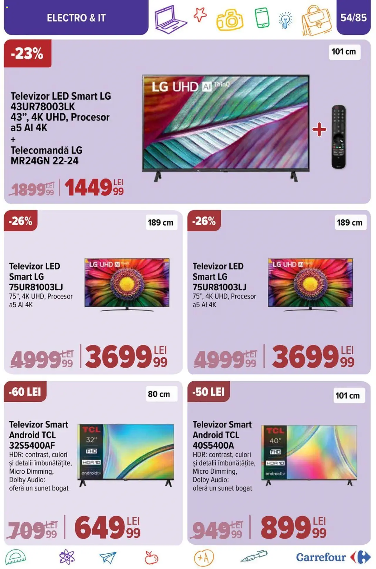 Catalog Carrefour 14 August - 17 Septembrie 2024 | Pagina 54