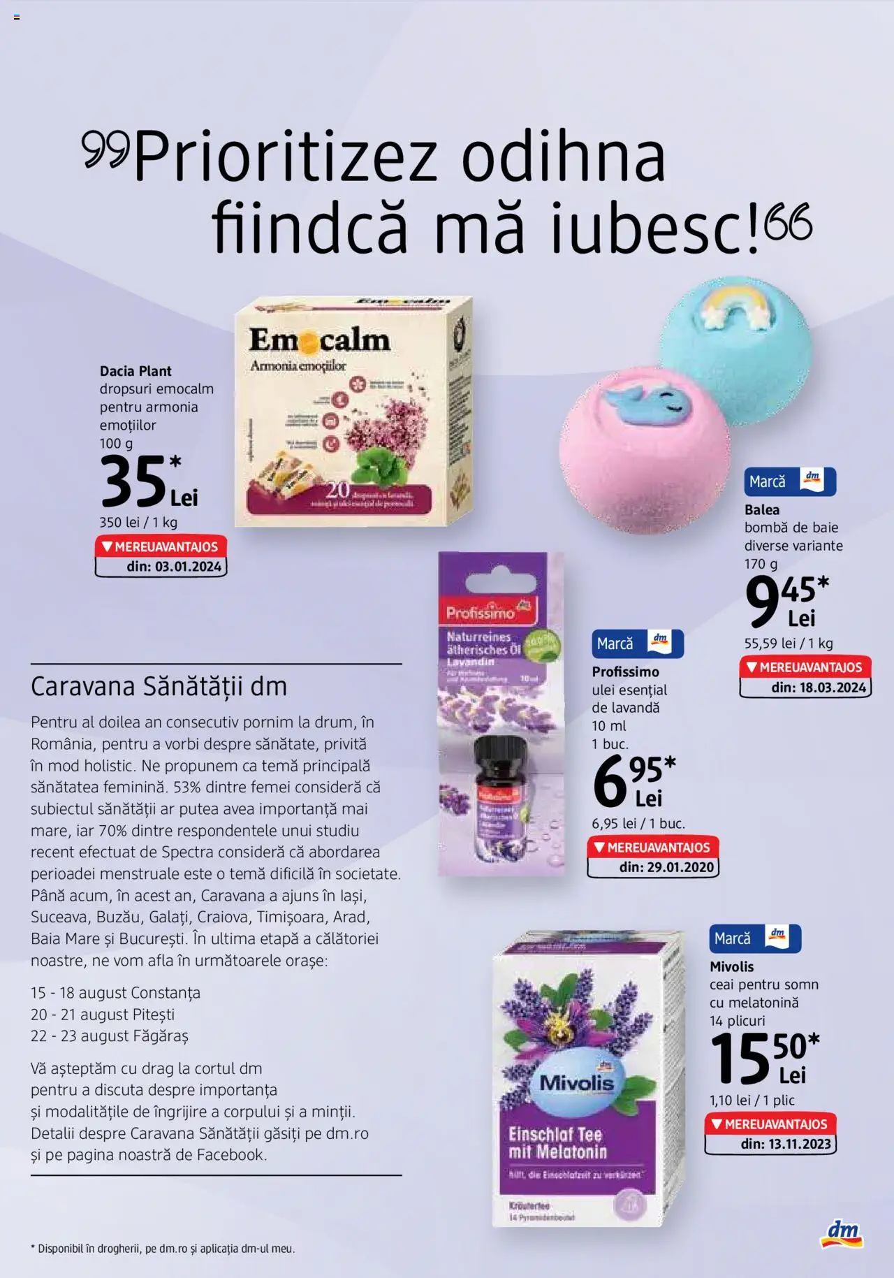 Catalog DM Drogerie Markt 15 August - 10 Septembrie 2024 | Pagina 3