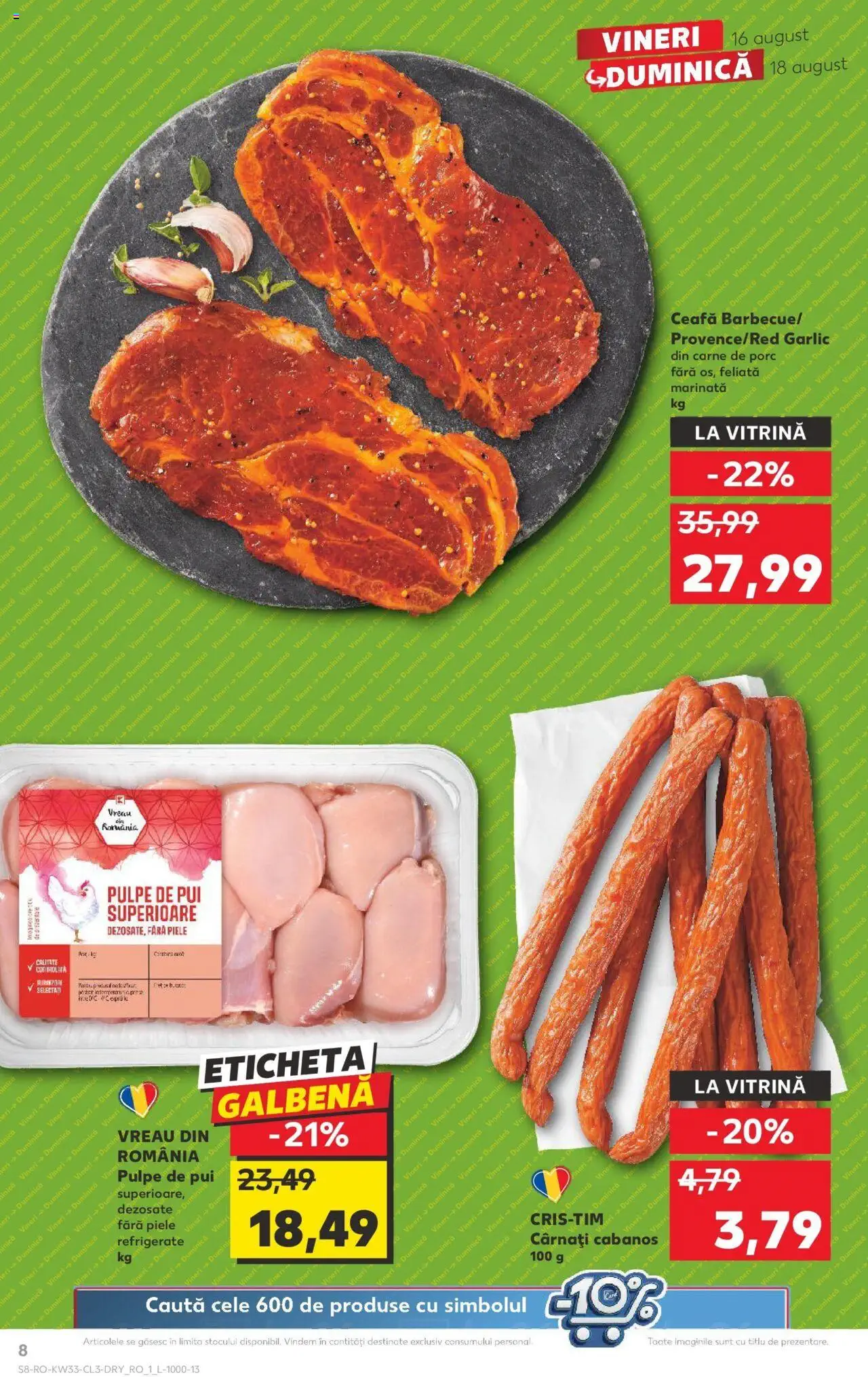 Catalog Kaufland 16 - 18 August 2024 | Pagina 8