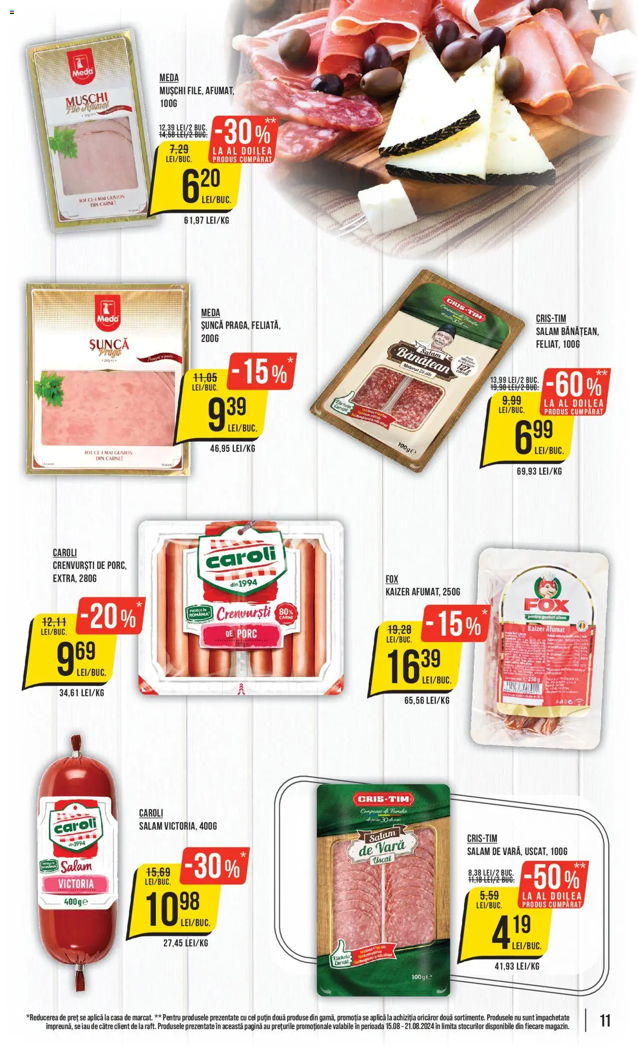 Catalog Mega Image 15 - 21 August 2024 | Pagina 11