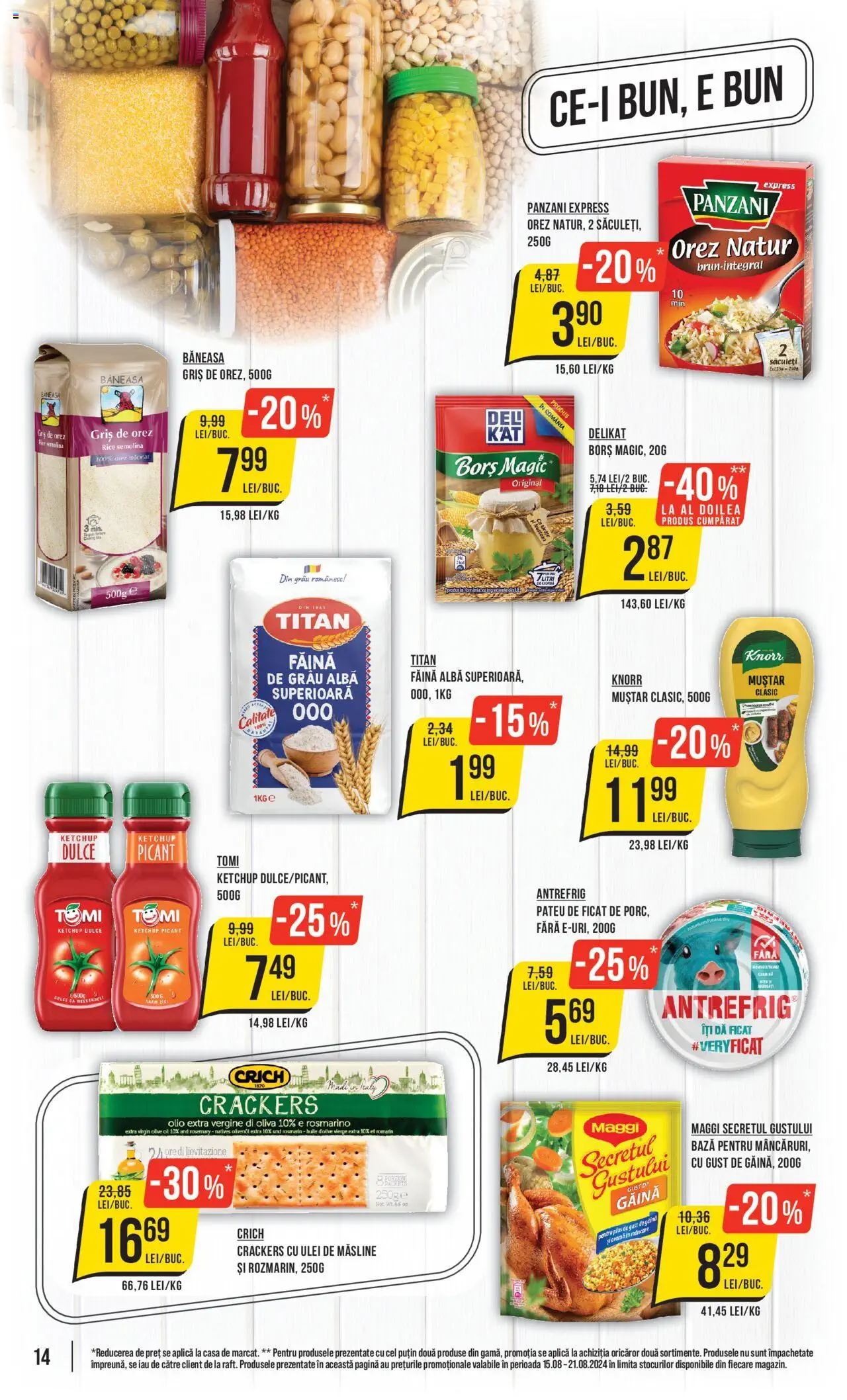 Catalog Mega Image 15 - 21 August 2024 | Pagina 14
