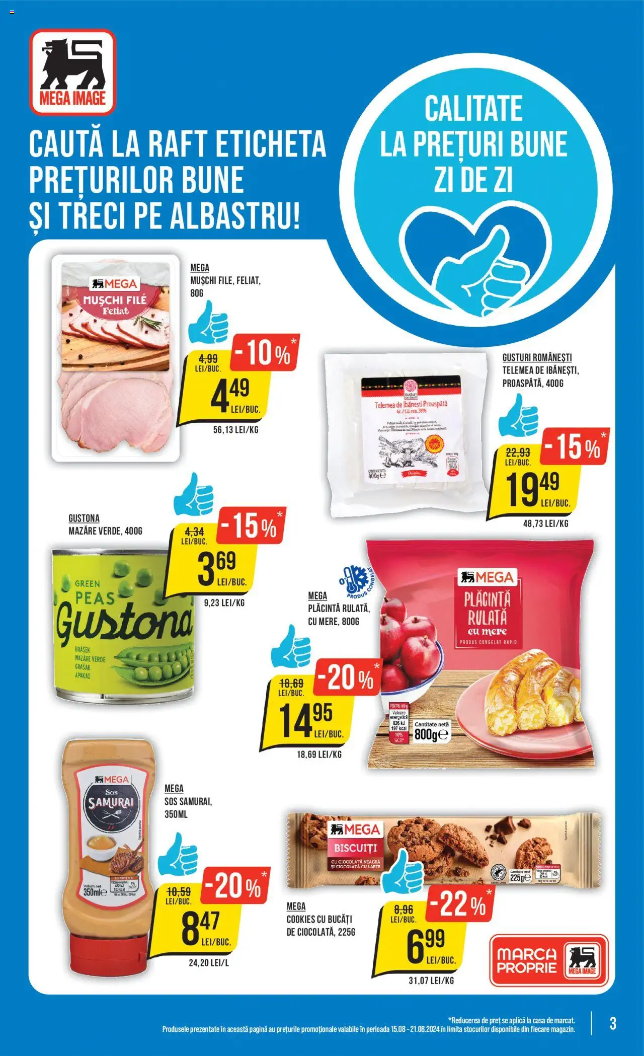 Catalog Mega Image 15 - 21 August 2024 | Pagina 3