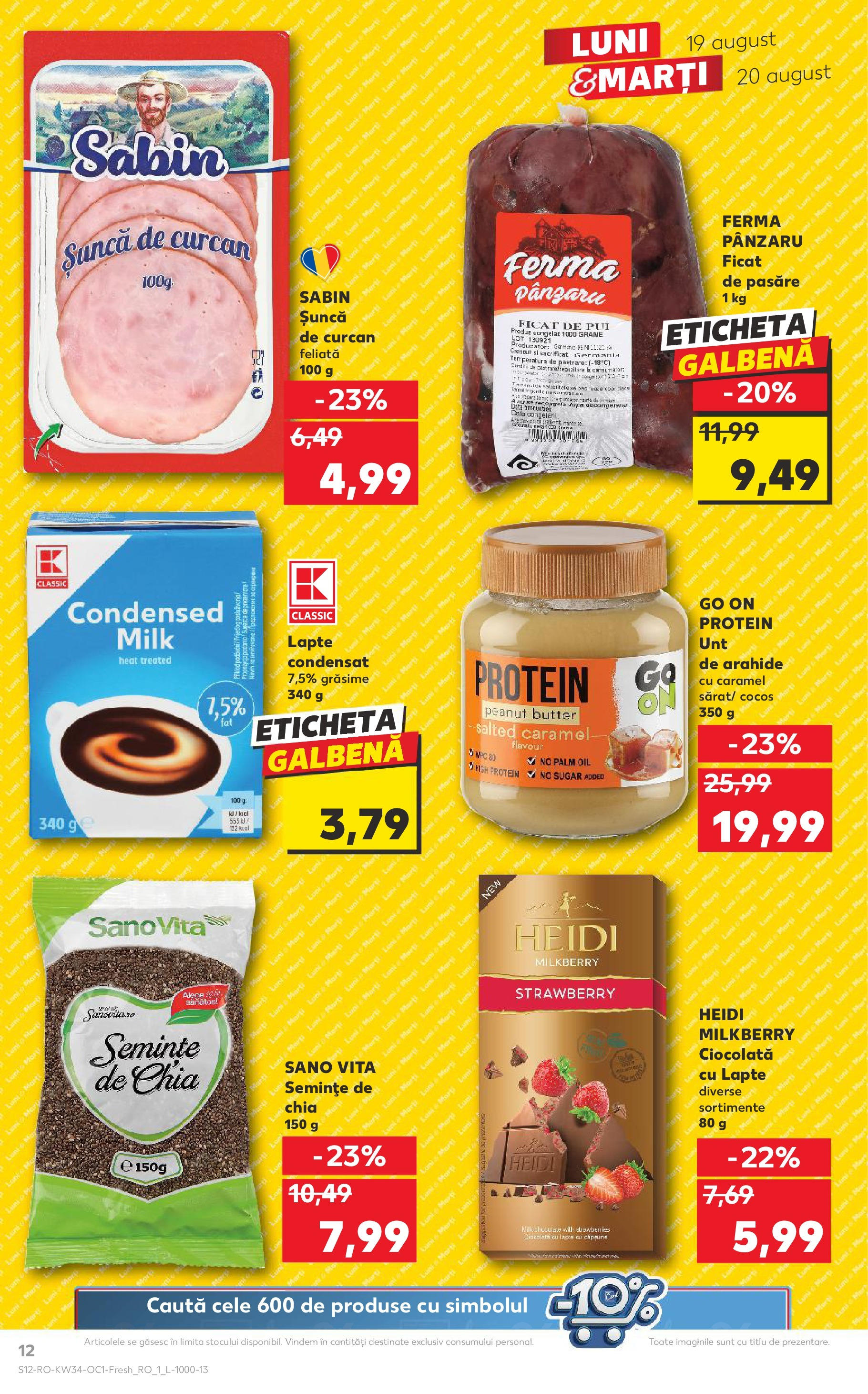 Catalog Kaufland 19 - 20 August 2024 | Pagina 12