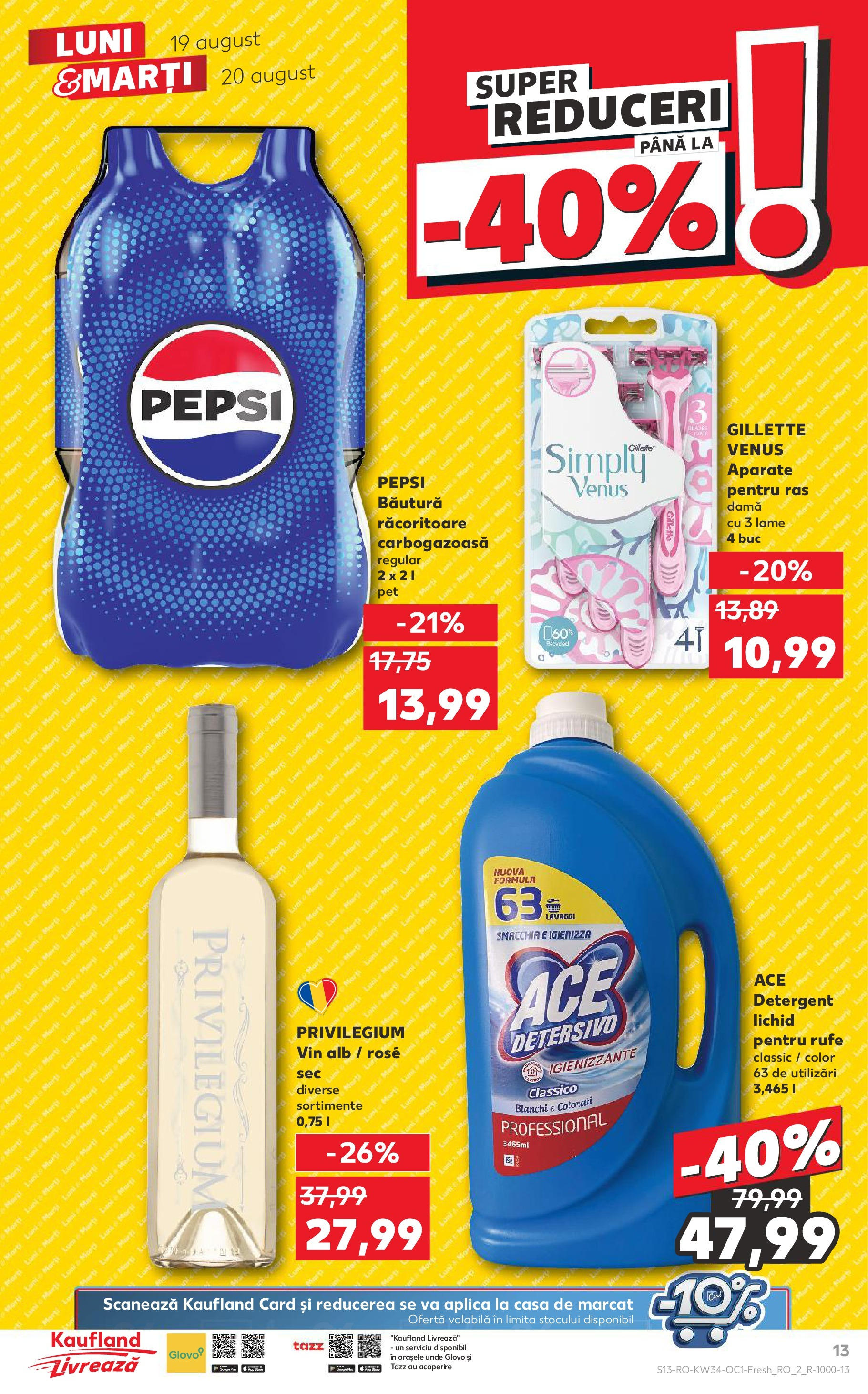 Catalog Kaufland 19 - 20 August 2024 | Pagina 13