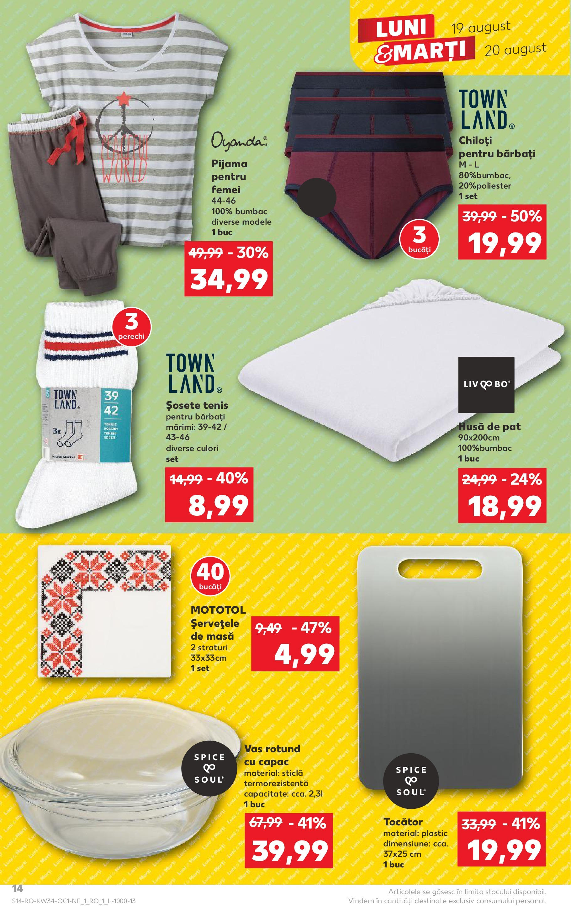 Catalog Kaufland 19 - 20 August 2024 | Pagina 14