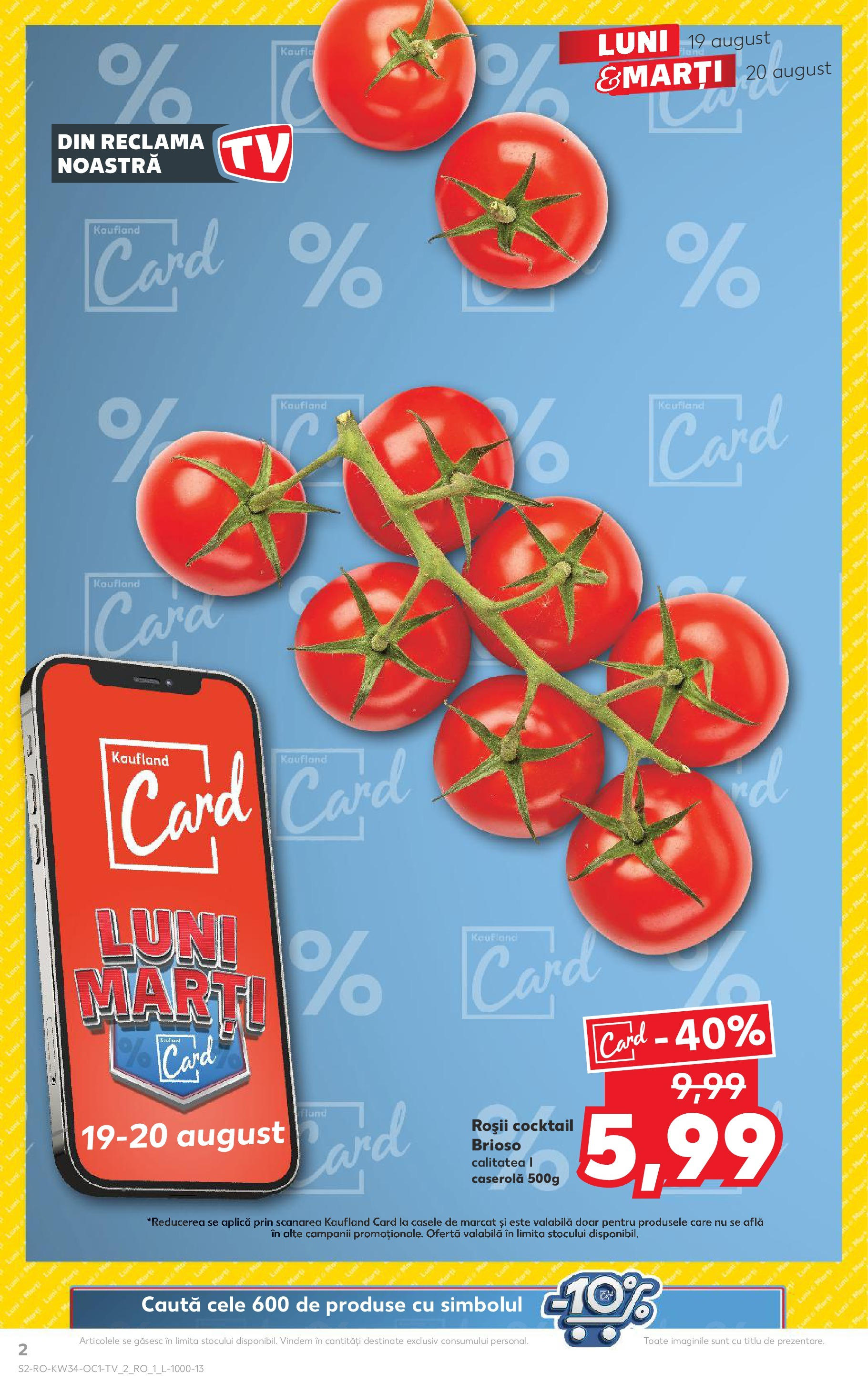 Catalog Kaufland 19 - 20 August 2024 | Pagina 2